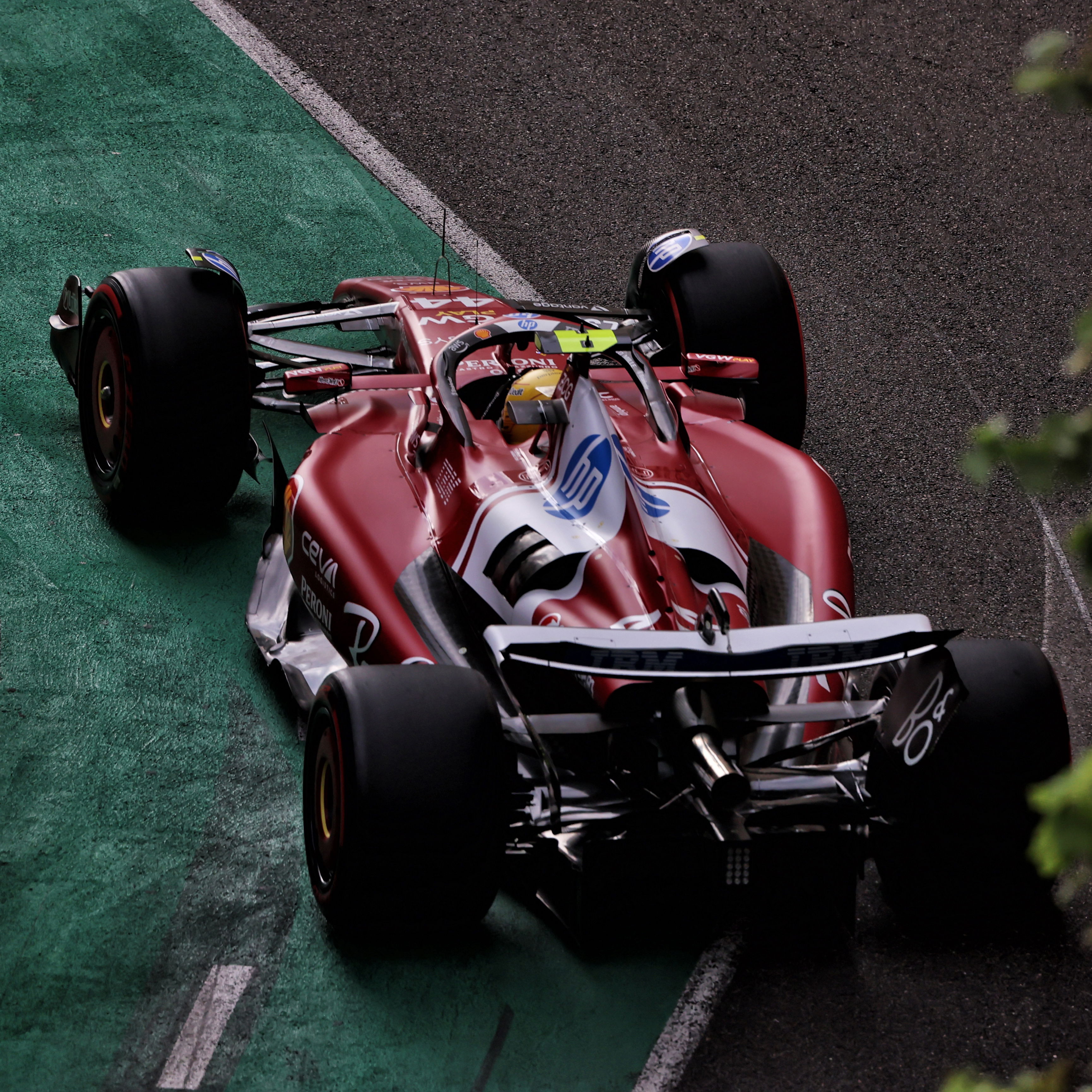 Ferrari's set up choice in Baku has been scrutinised