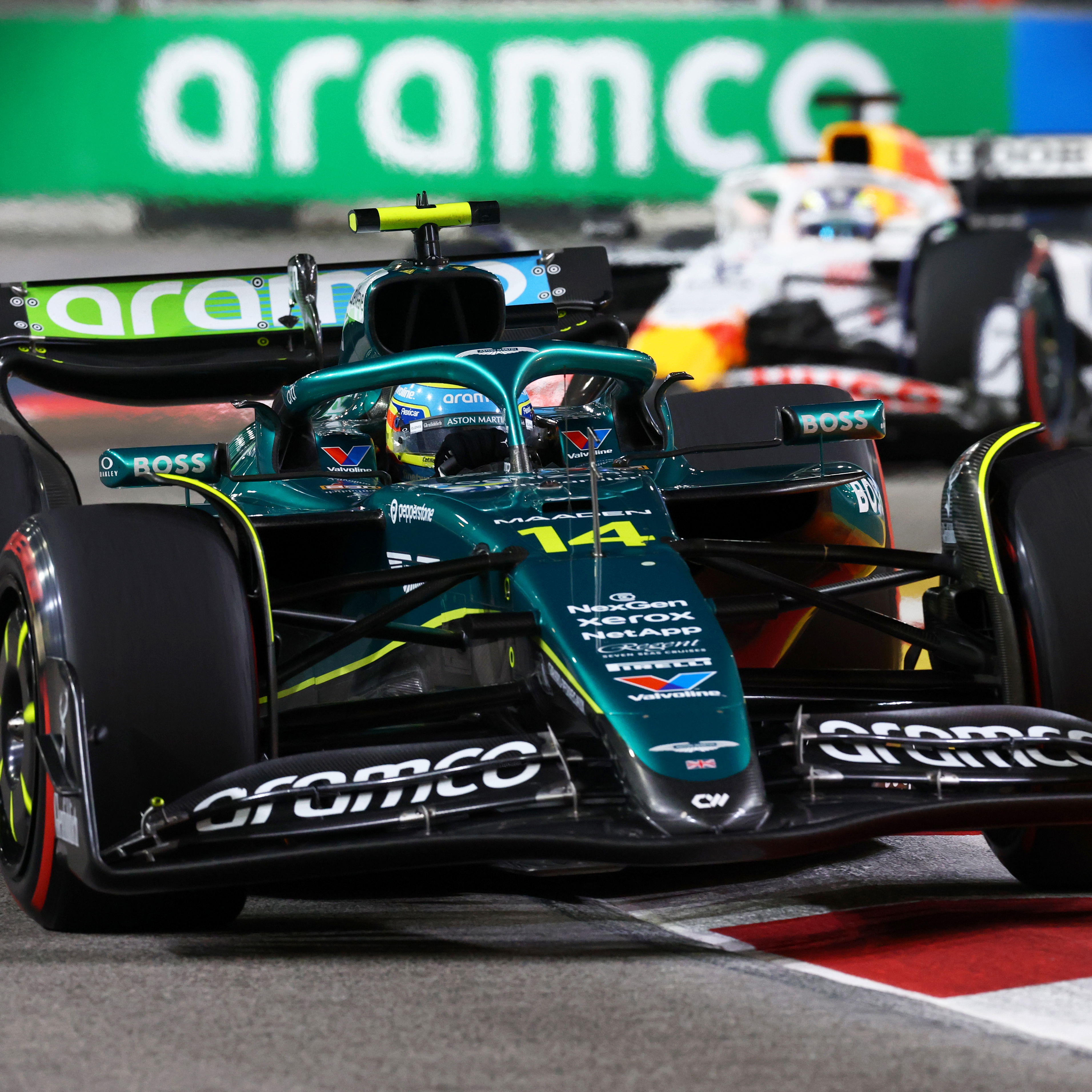 Alonso grabbed headlines with his team radio messages in Singapore