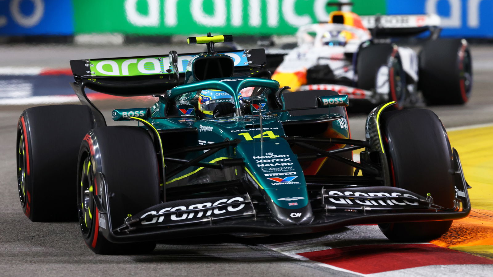 Alonso grabbed headlines with his team radio messages in Singapore