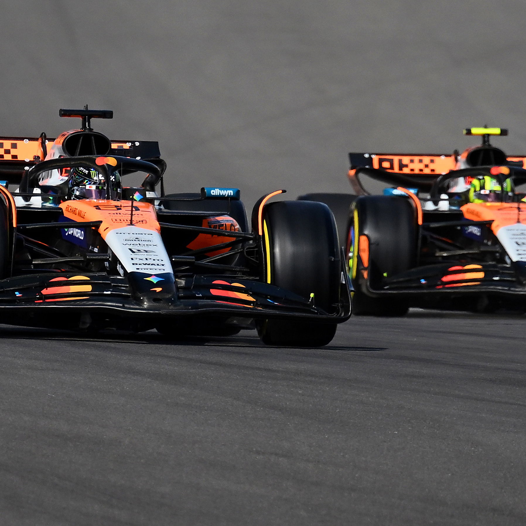 Just 14 points separate Piastri and Norris 