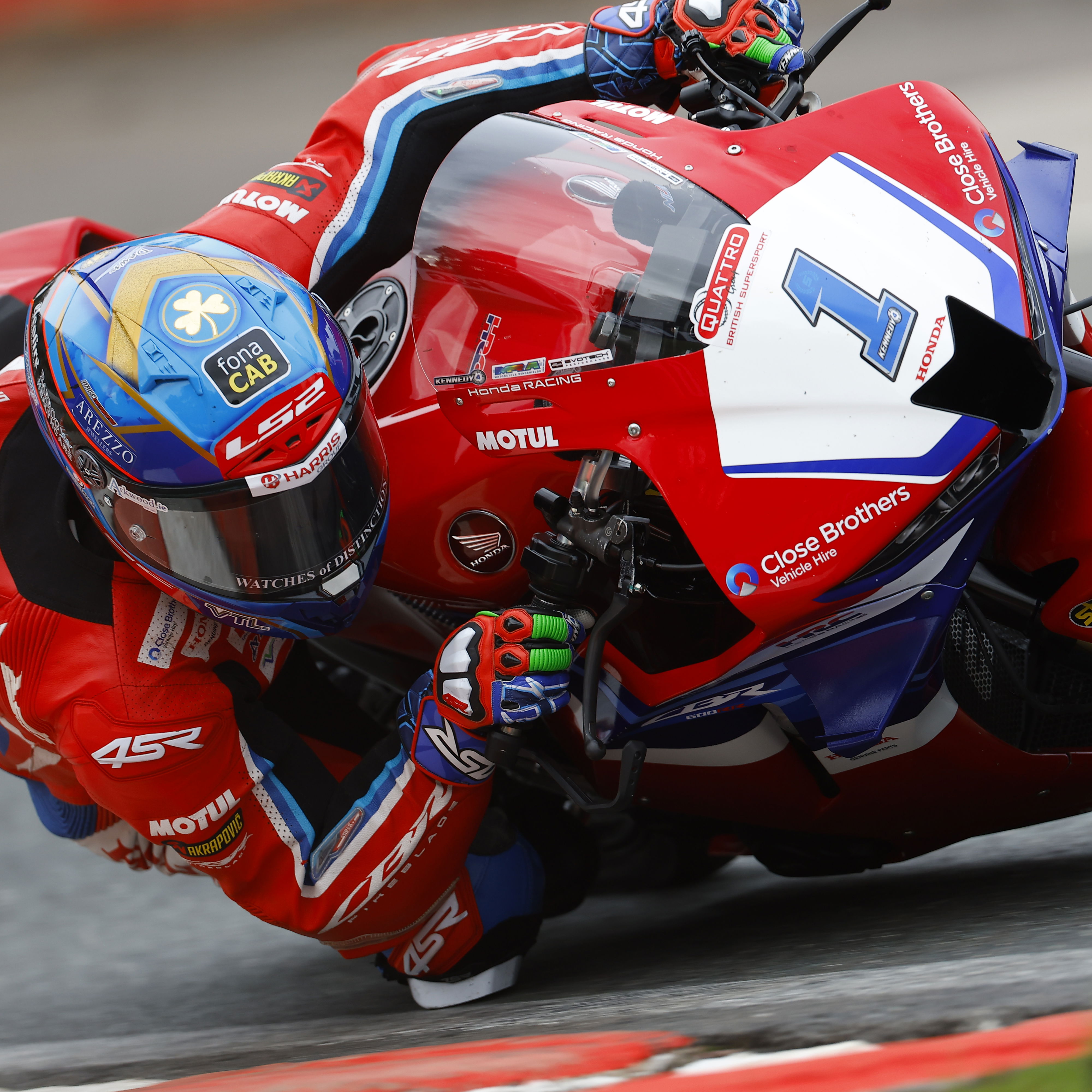 Jack Kennedy, 2025 Oulton Park (2) BSB, Supersport. Credit: Honda Racing UK.