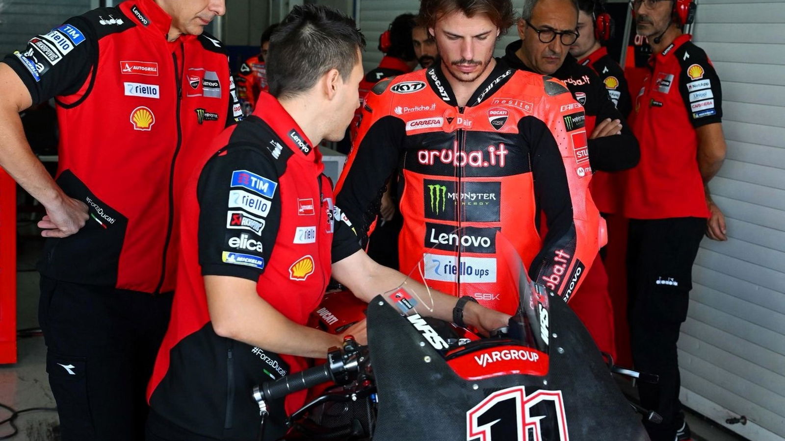 Nicolo Bulega tests Ducati Desmosedici at Jerez