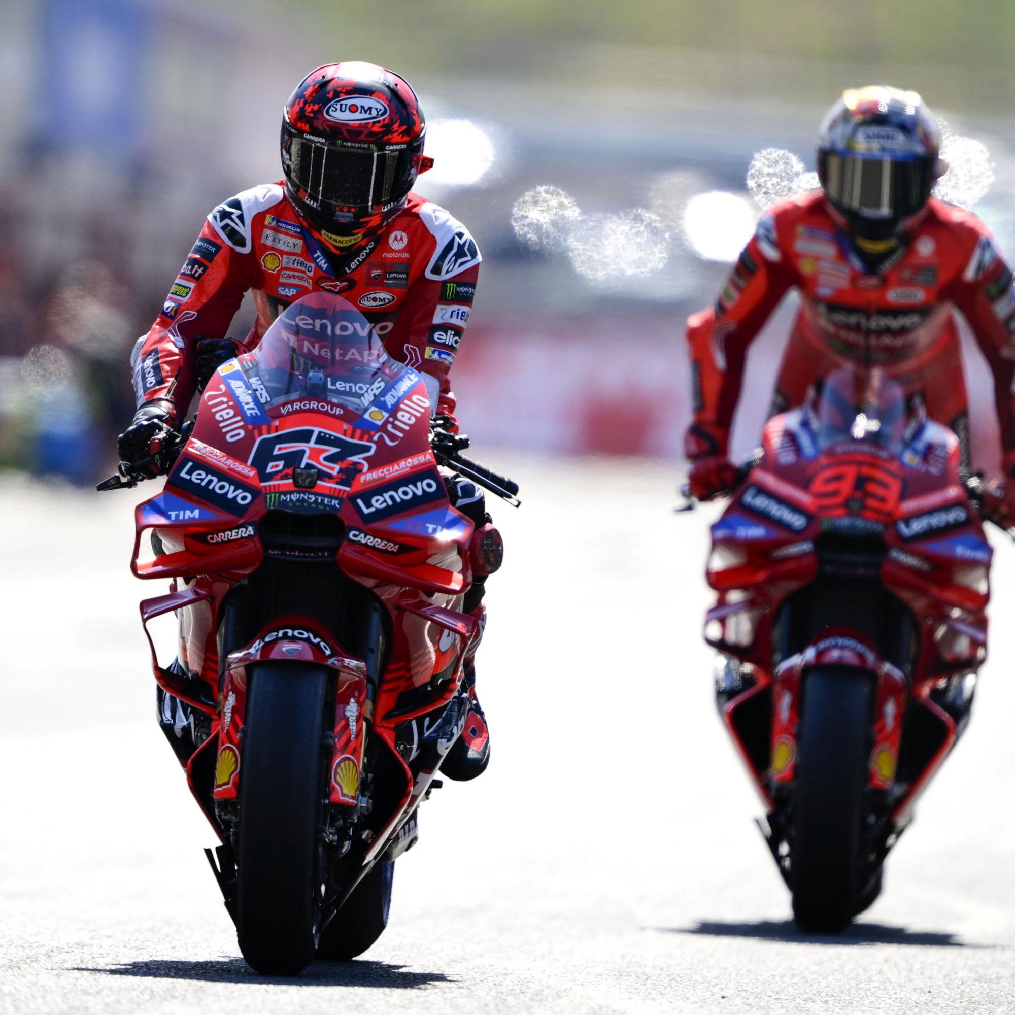 Francesco Bagnaia, Marc Marquez