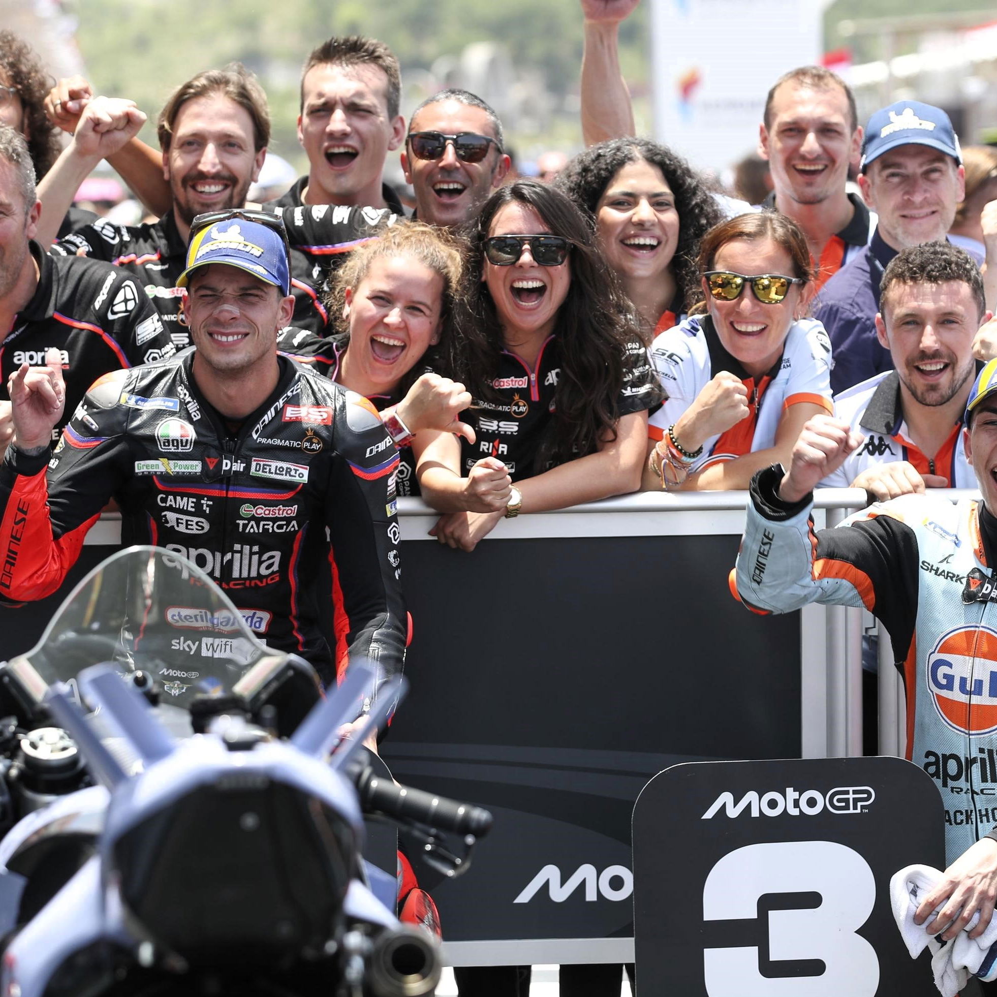 Marco Bezzecchi, Raul Fernandez, 2025 Indonesian MotoGP qualifying