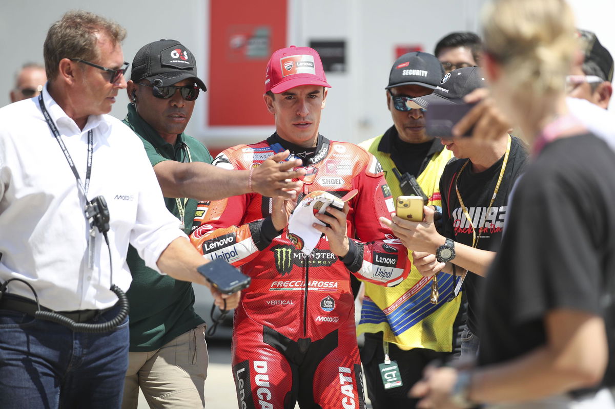 Marc Marquez injury fears after Bezzecchi clash in Indonesian MotoGP