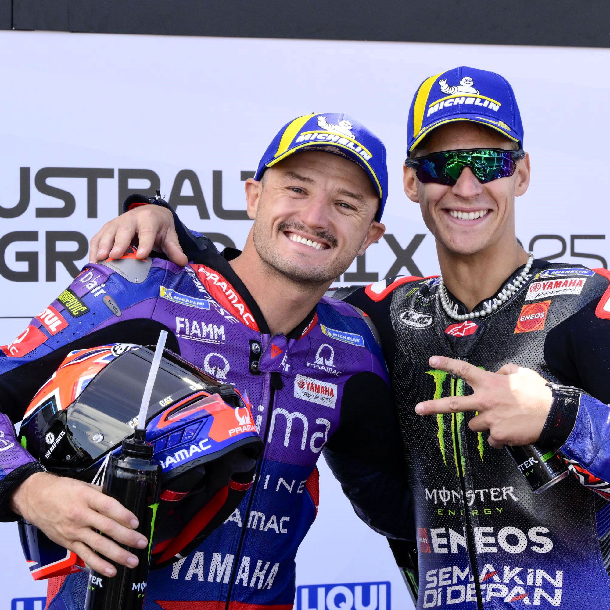 Fabio Quartararo pole, Jack Miller 3rd, 2025 Australian MotoGP qualifying