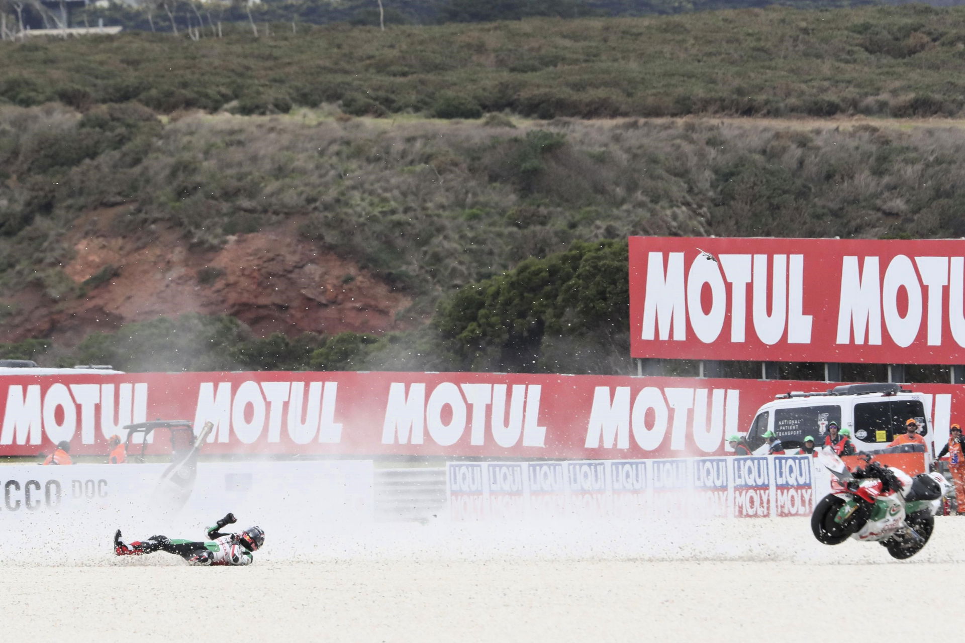 Johann Zarco se cae, MotoGP de Australia 2025