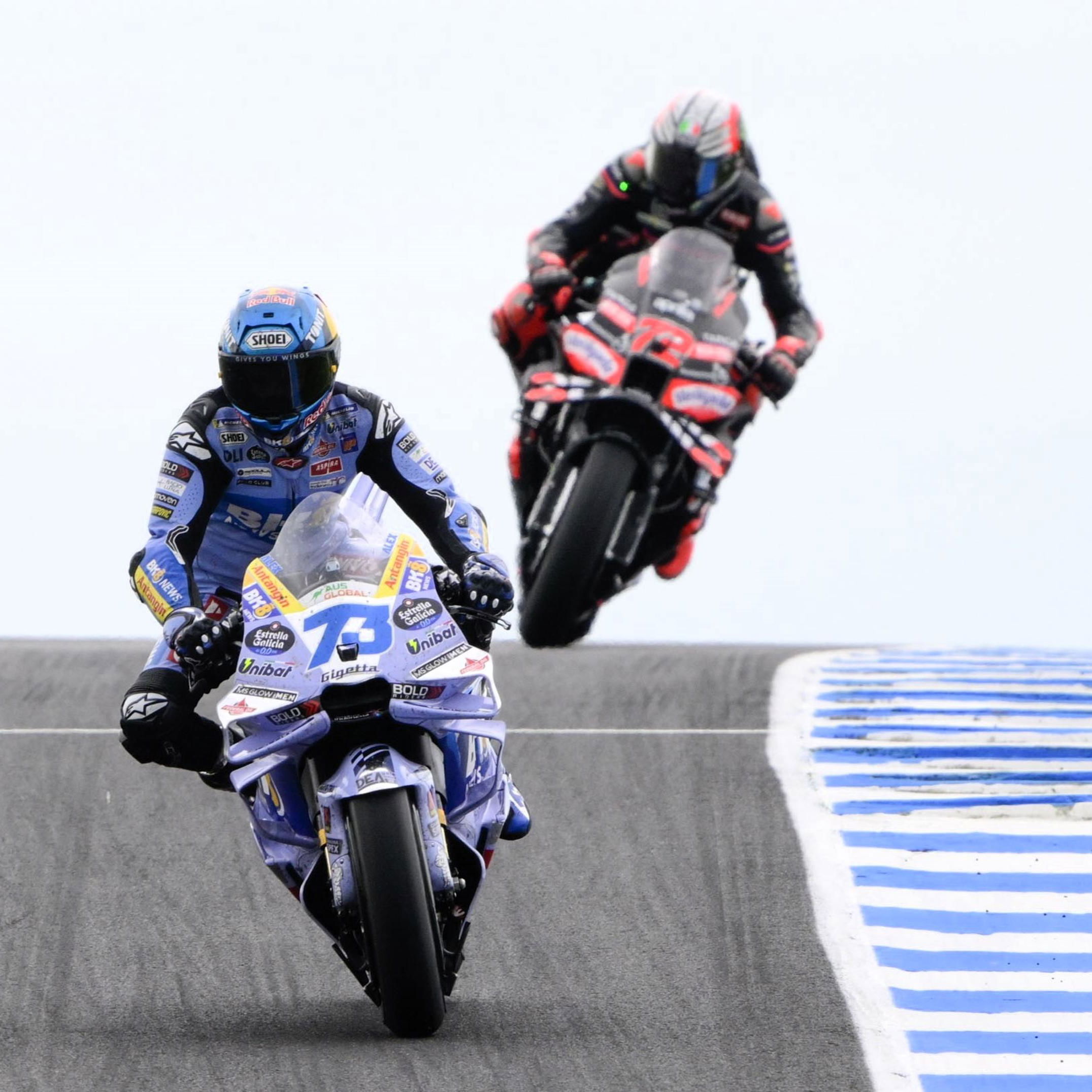 Alex Marquez, Marco Bezzecchi, 2025 Australian MotoGP
