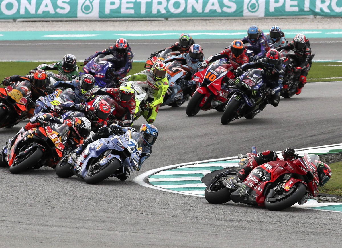 2025 Malaysian MotoGP, Sepang - Sprint Race Results