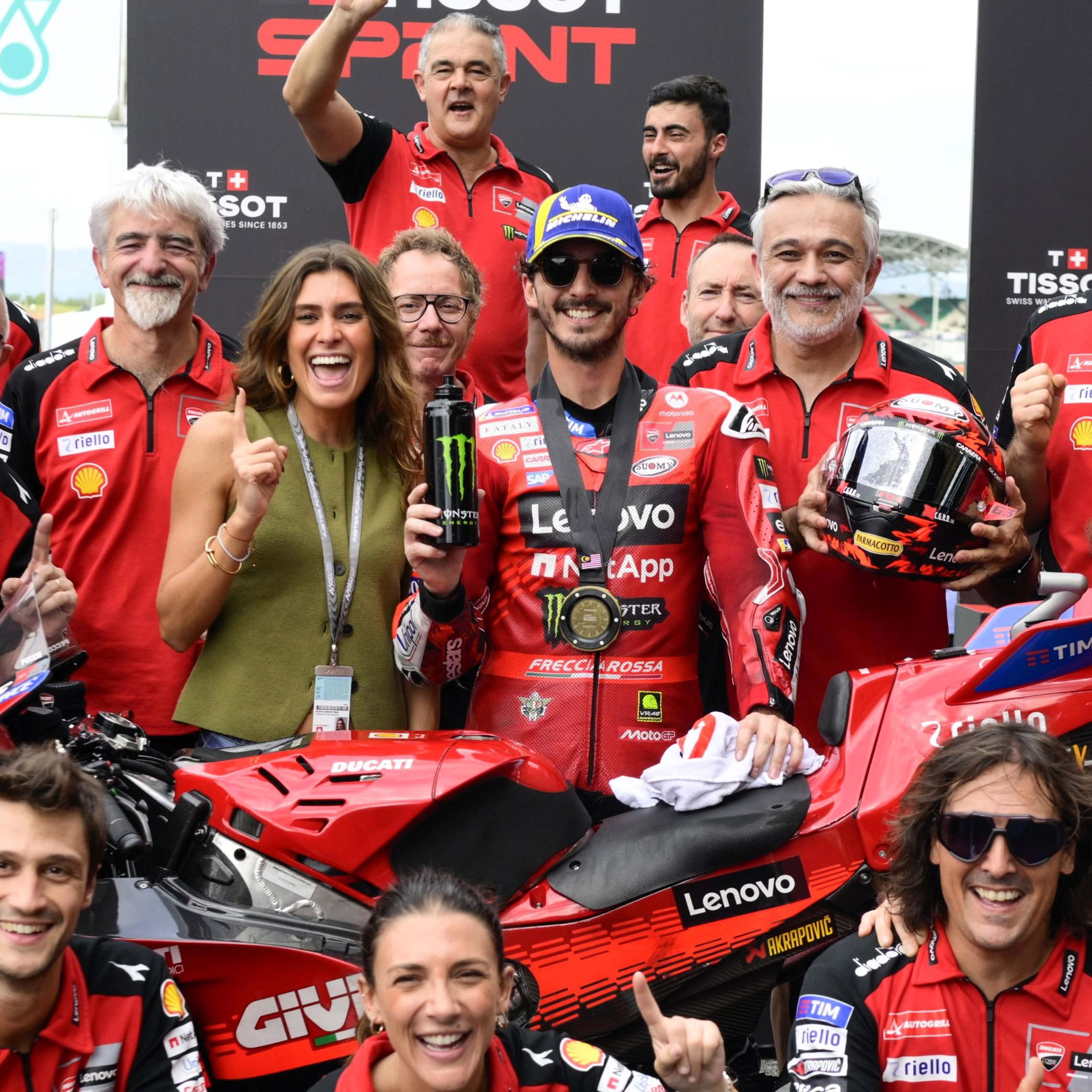 Bagnaia, Ducati, 2025 Malaysian MotoGP Sprint race