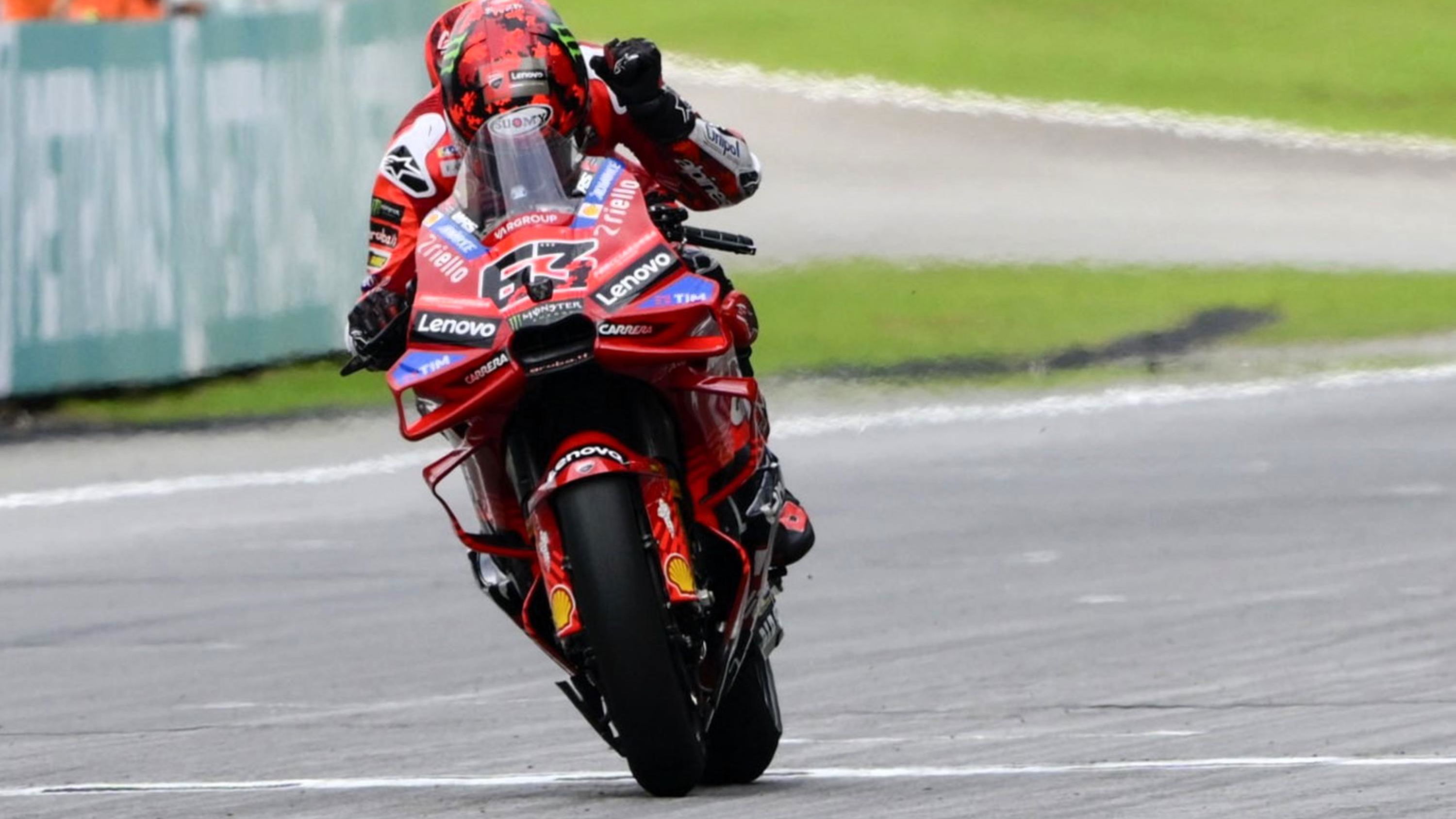 Francesco Bagnaia, 2025 Malaysian MotoGP