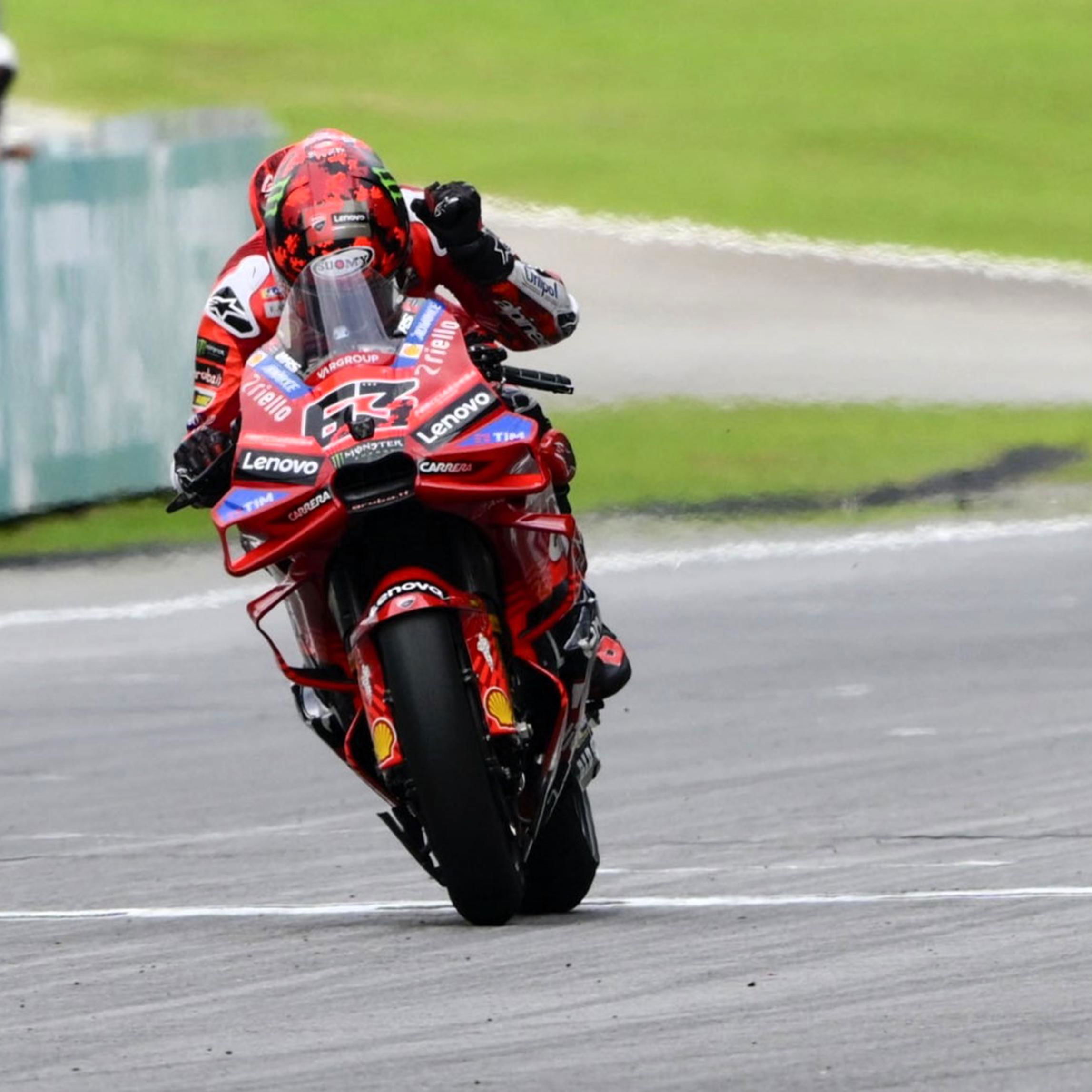 Francesco Bagnaia, 2025 Malaysian MotoGP