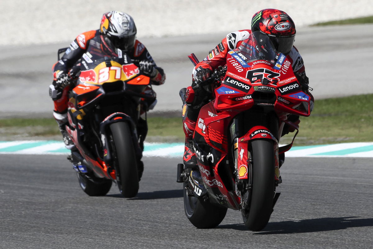 Michelin: “Pecco saw the warning light” after Malaysian MotoGP puncture