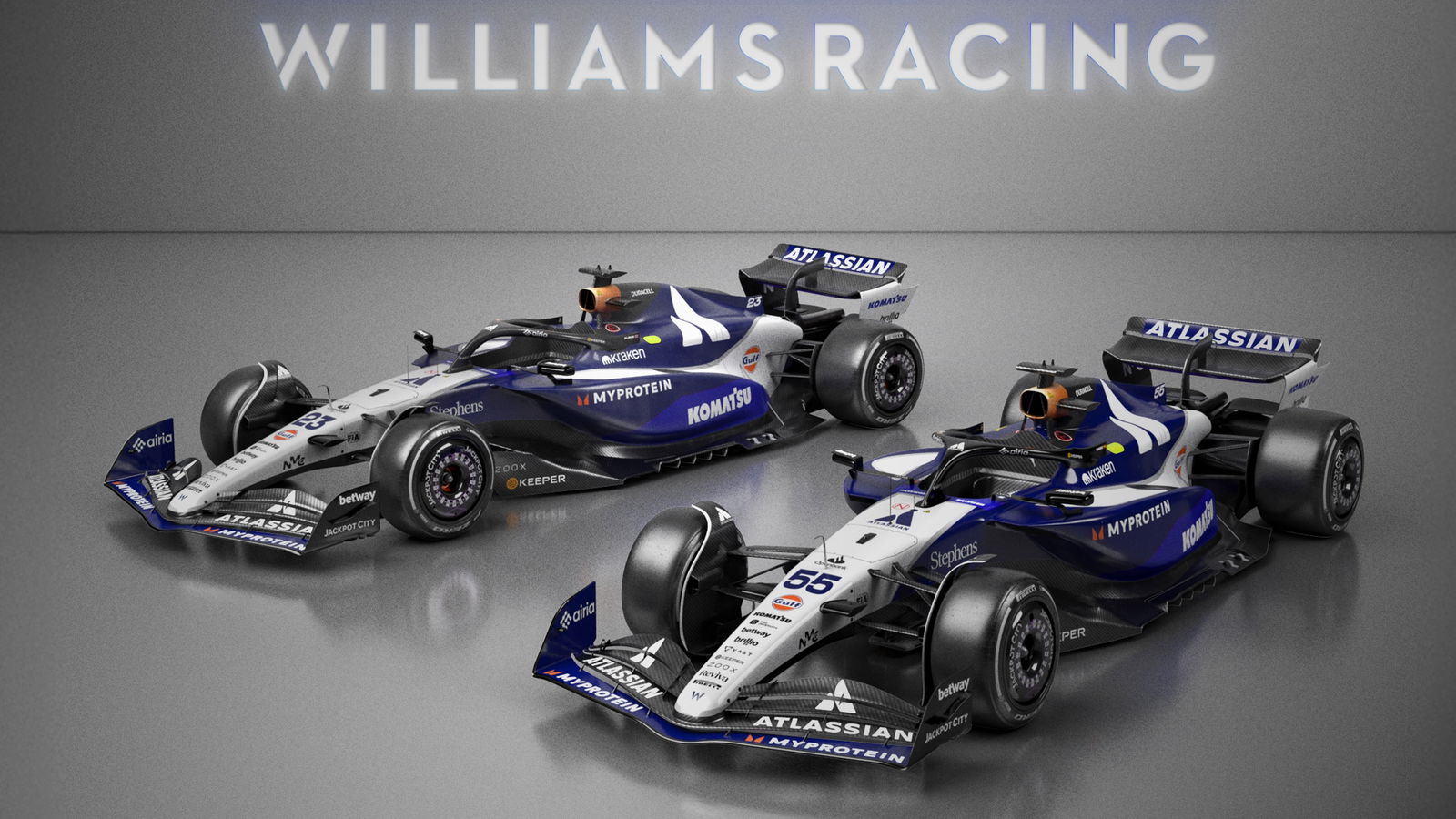 Williams' special livery is a 2002 throwback
