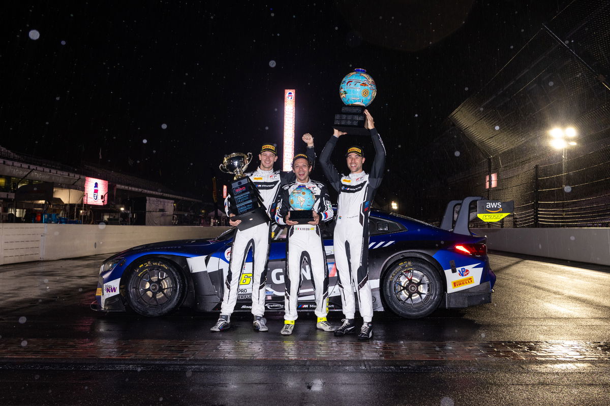 Valentino Rossi wins lightning-affected Indianapolis endurance race for BMW