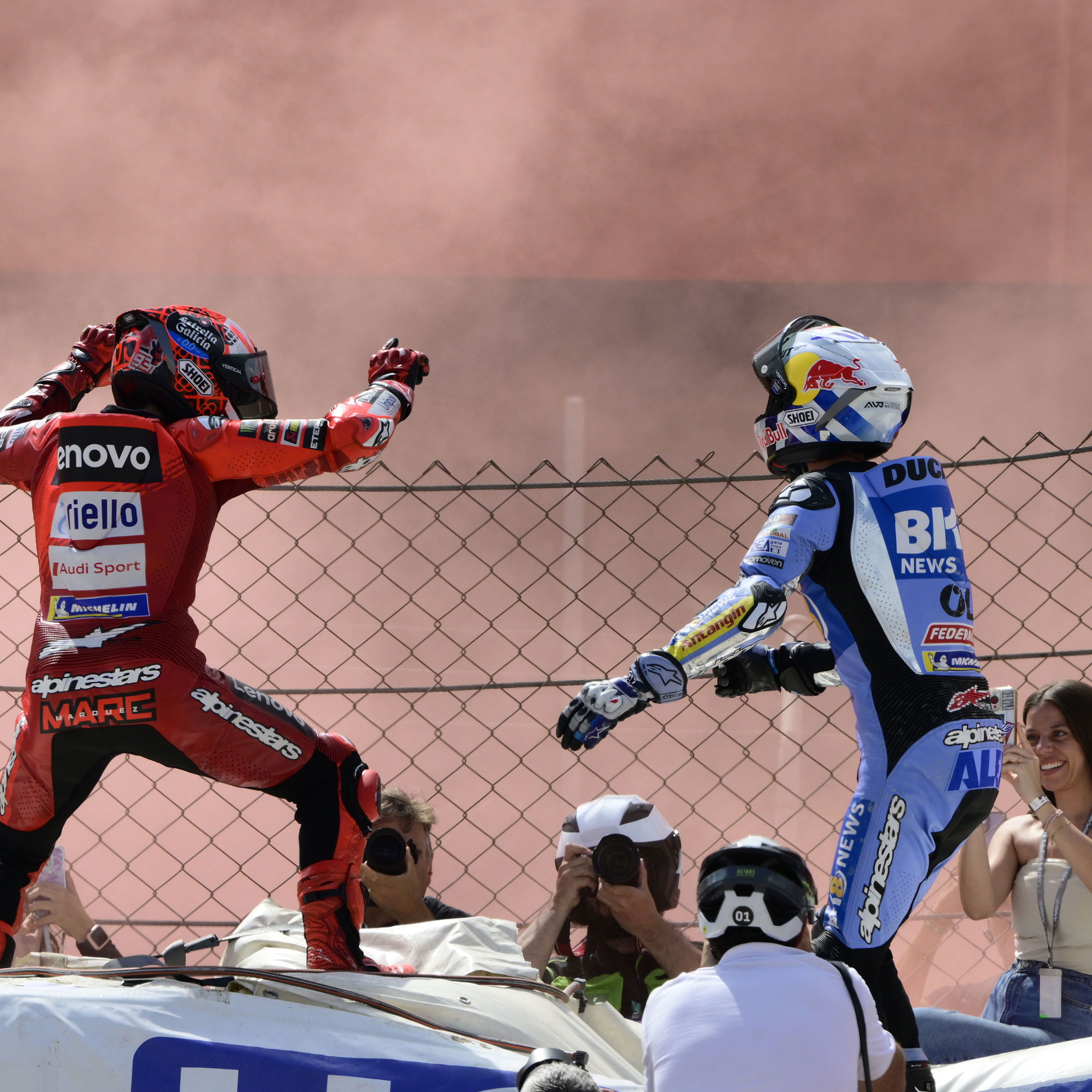 Marc Marquez, Alex Marquez, 2025 Catalan MotoGP