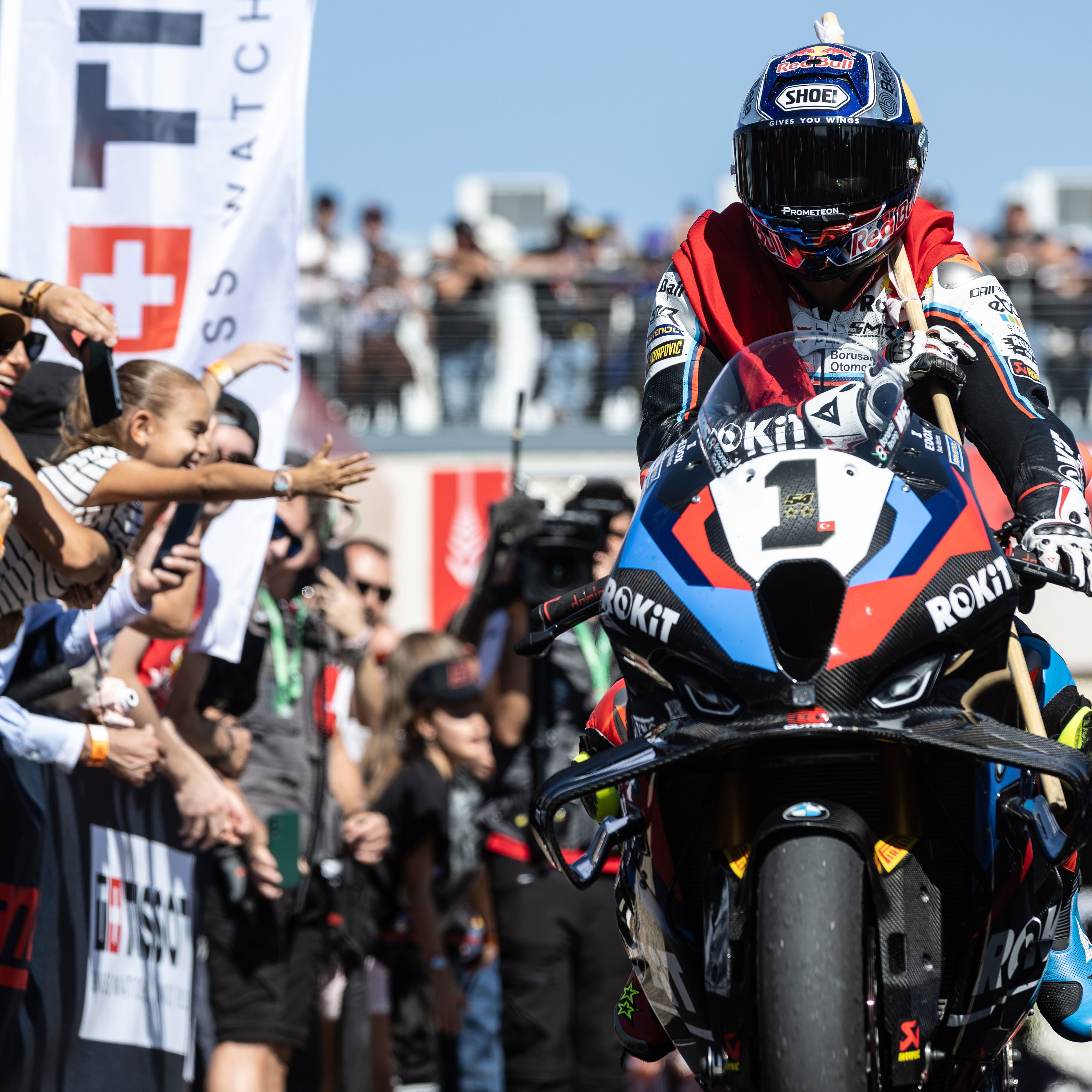 Toprak Razgatlioglu, 2025 Aragon WorldSBK. Credit: Gold and Goose.
