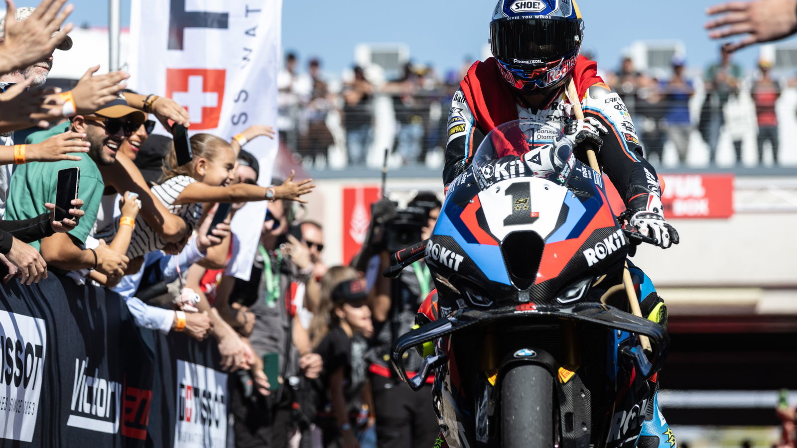 Toprak Razgatlioglu, 2025 Aragon WorldSBK. Credit: Gold and Goose.