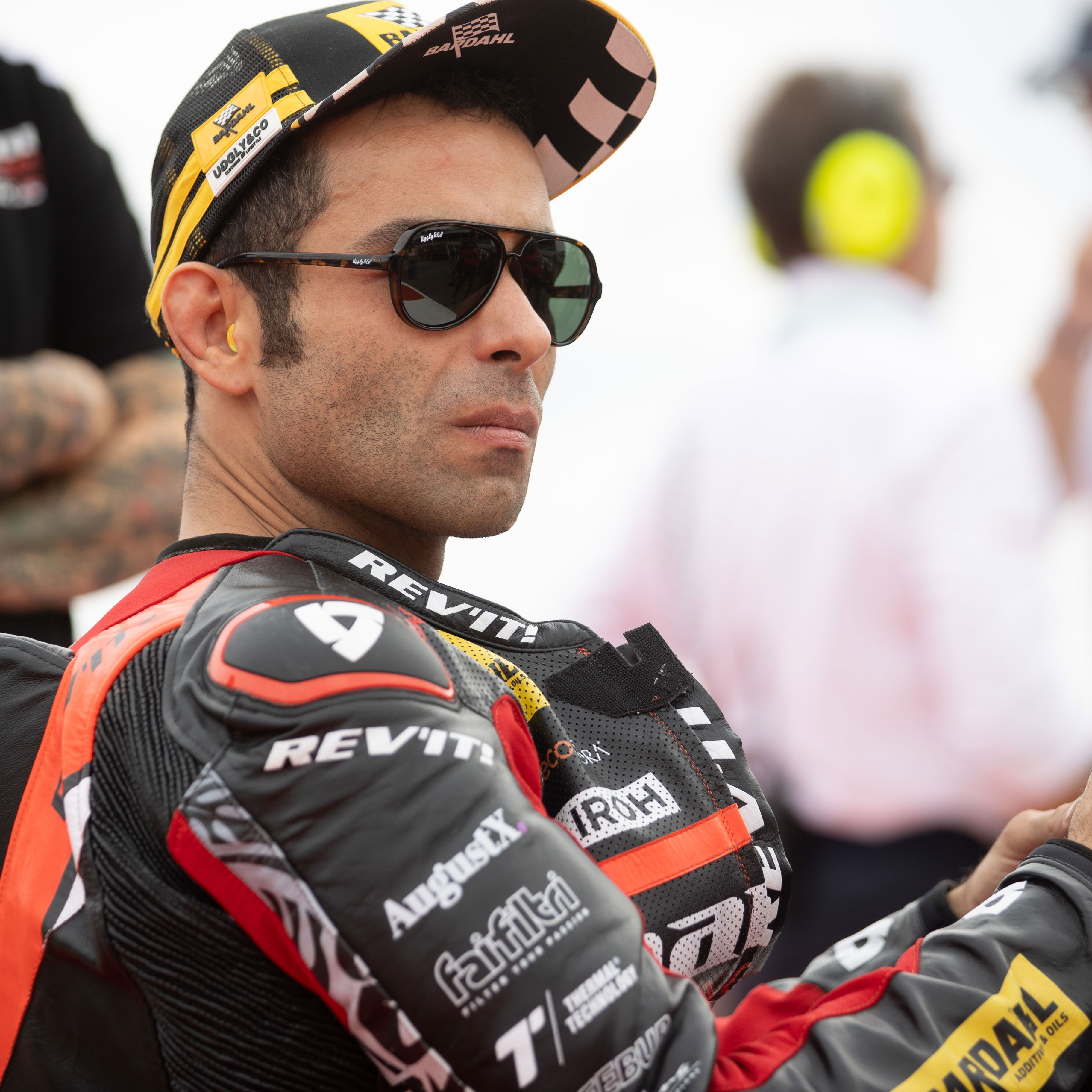 Danilo Petrucci, 2025 Aragon WorldSBK, grid. Credit: Gold and Goose.