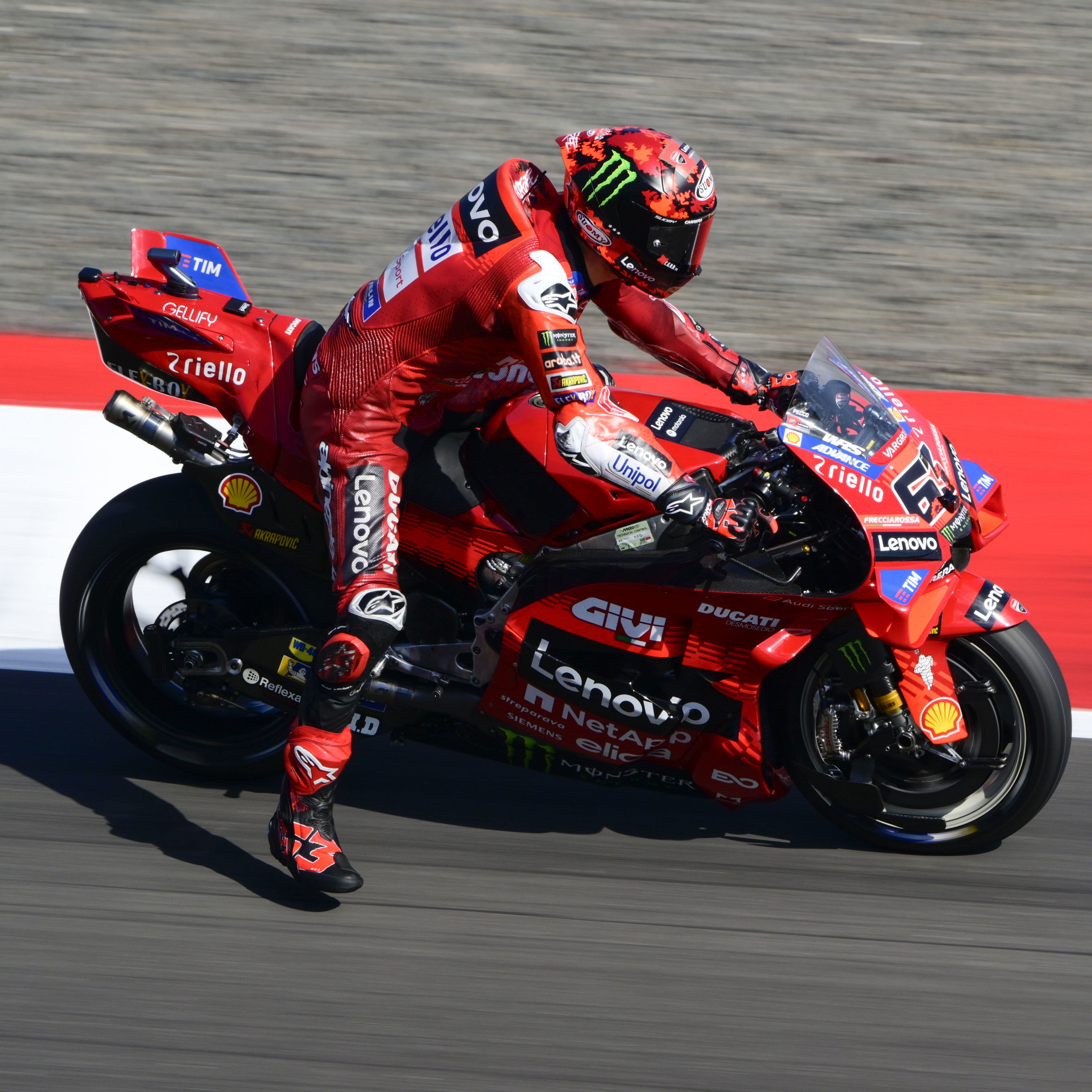 Pecco Bagnaia, Ducati Corse, 2025 Indonesian MotoGP