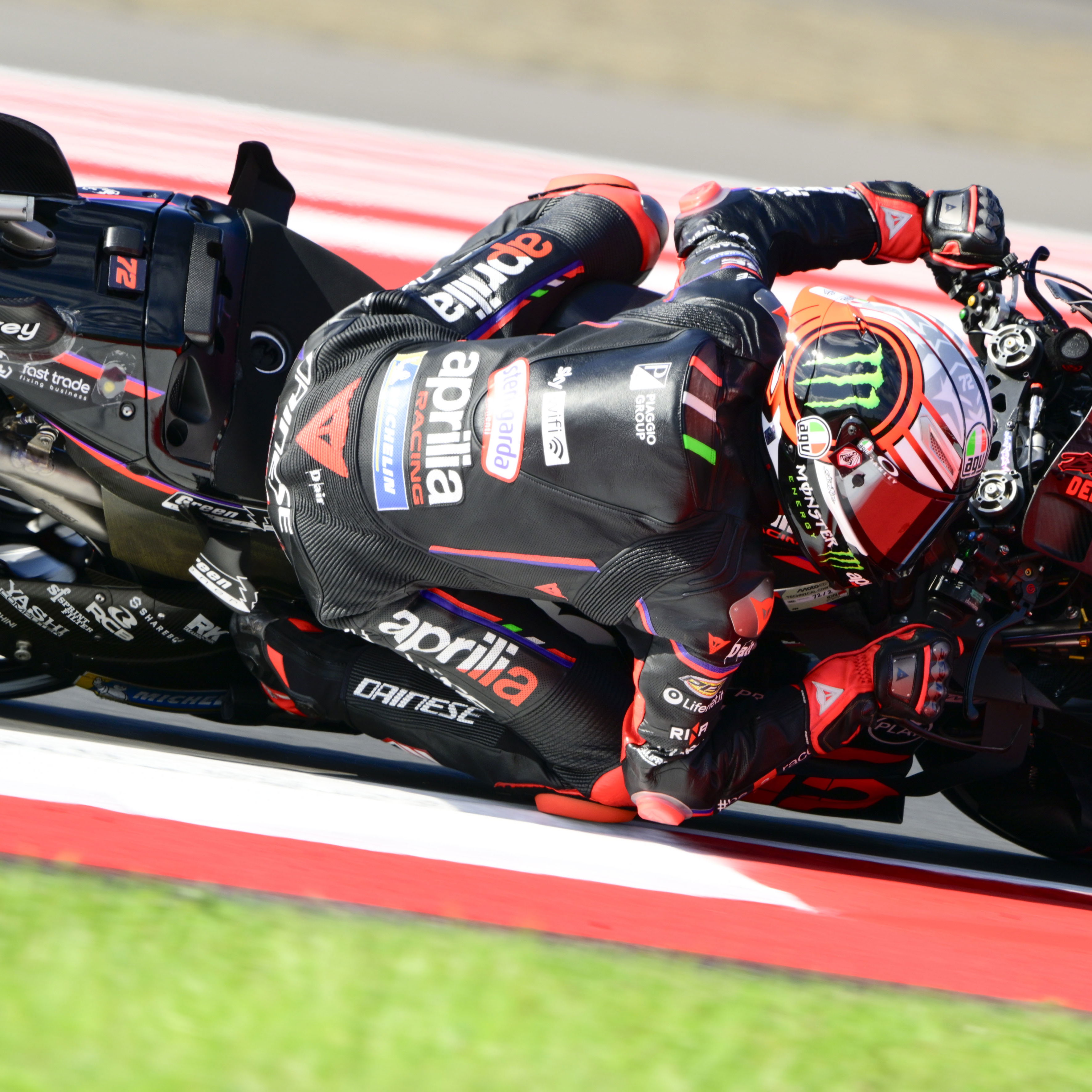 Marco Bezzecchi, 2025 MotoGP Indonesian Grand Prix. Credit: Gold and Goose.