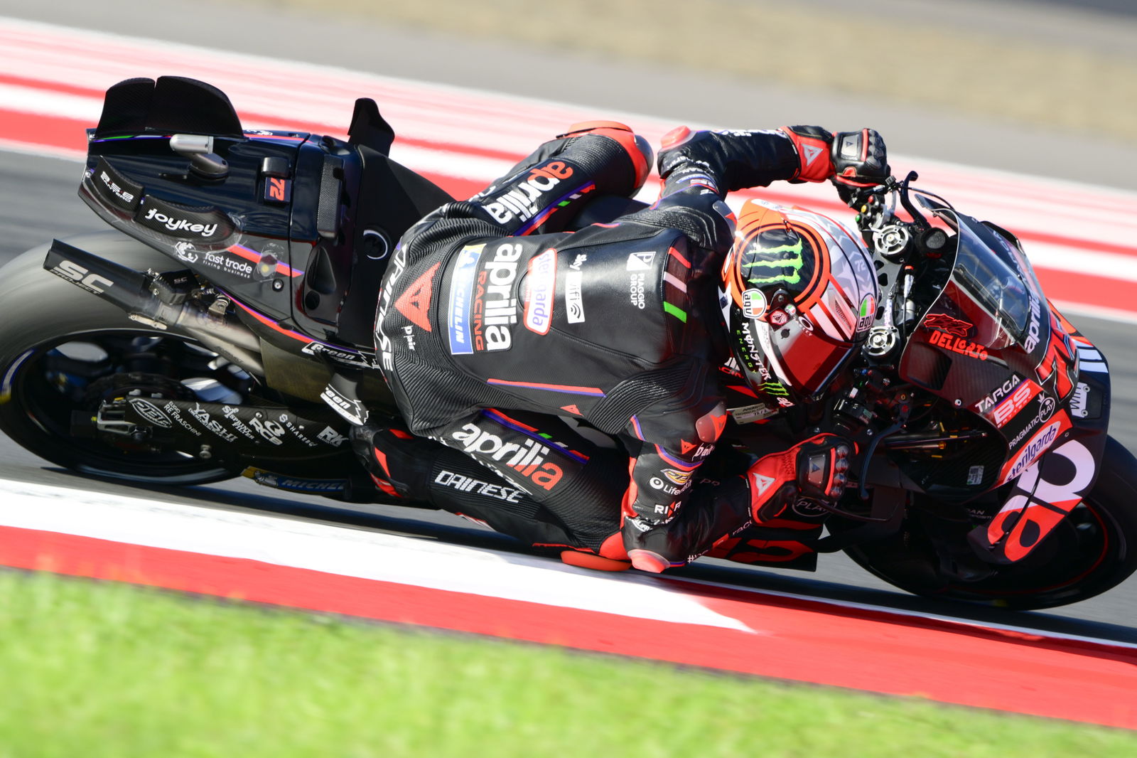 Marco Bezzecchi, 2025 MotoGP Indonesian Grand Prix. Credit: Gold and Goose.