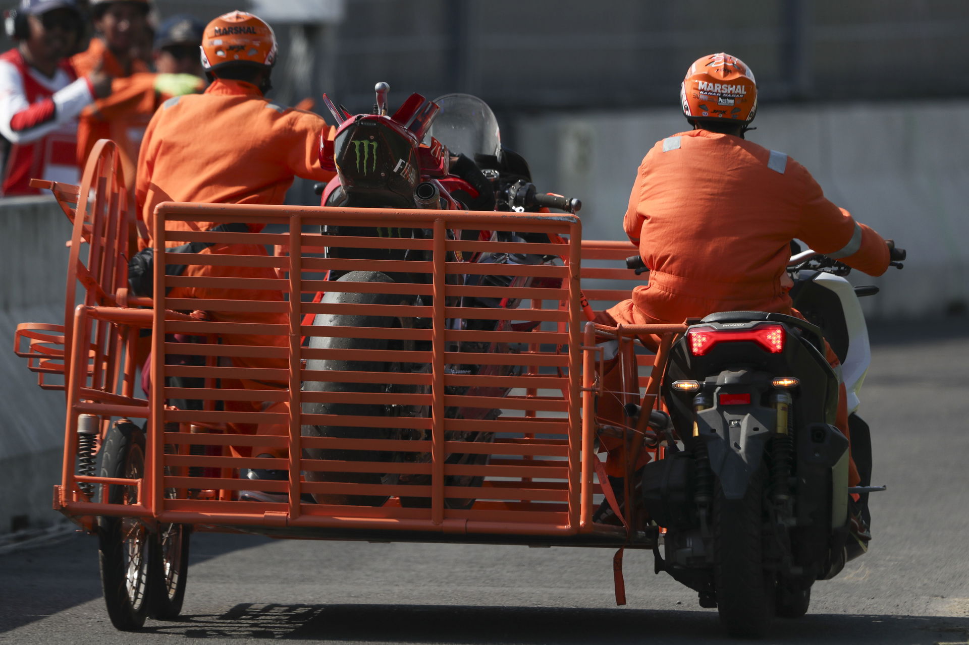 Mark Marquez's Crash Ducati, 2025 Motogupu, Indonesia