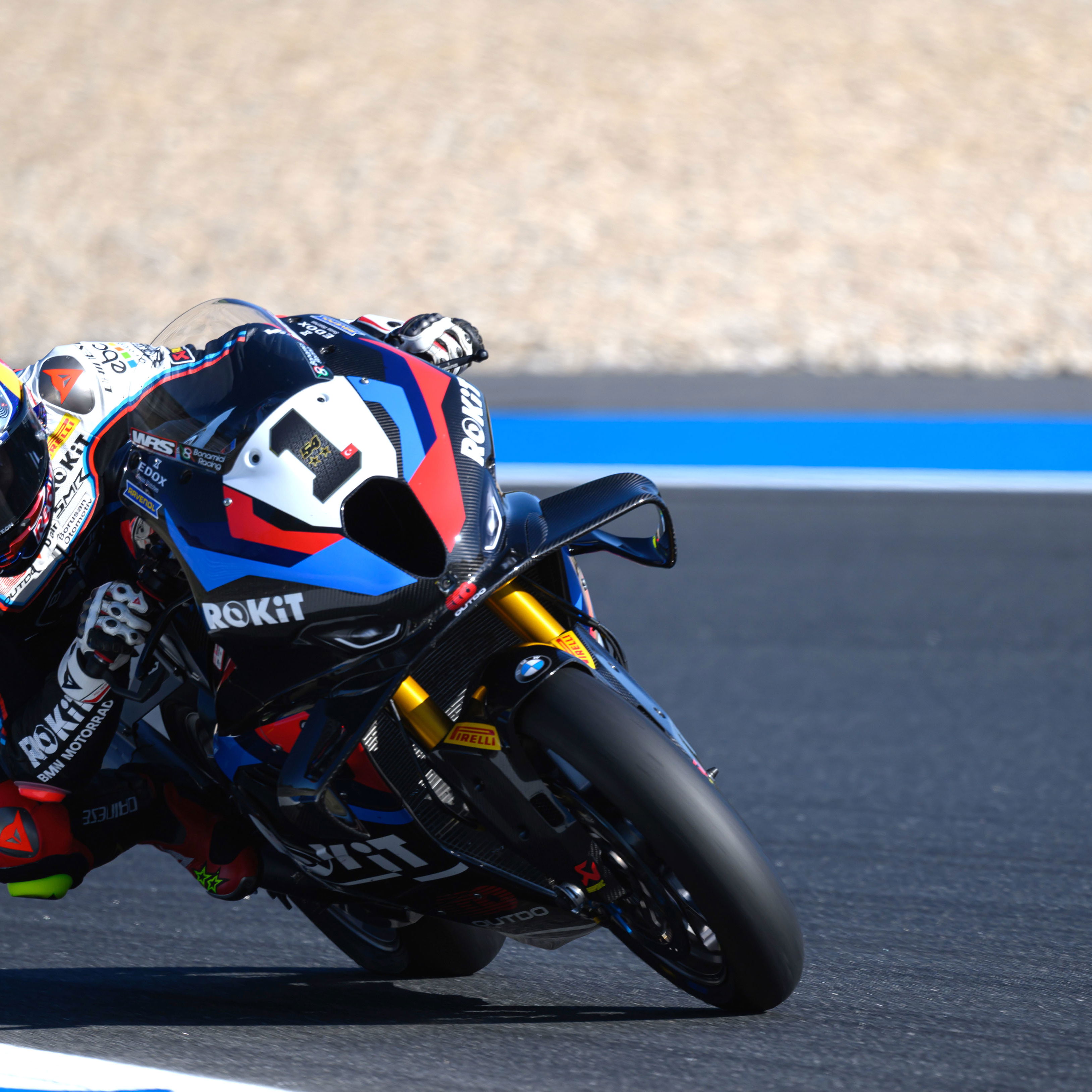 Toprak Razgatlioglu, 2025 Estoril WorldSBK. Credit: Gold and Goose.