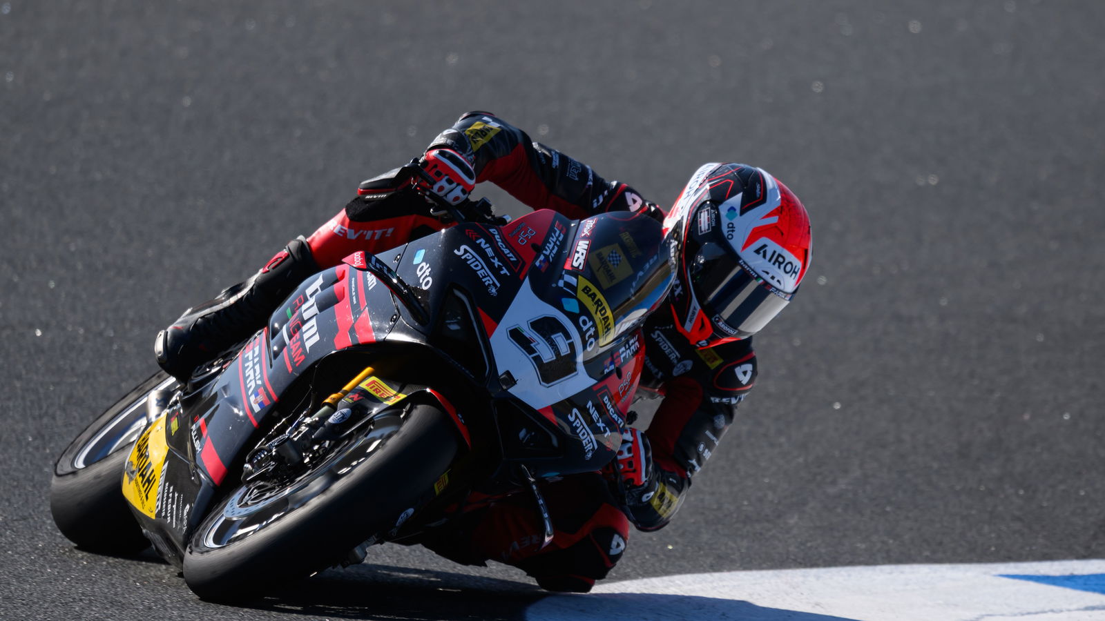 Danilo Petrucci, 2025 Estoril WorldSBK. Credit: Gold and Goose.