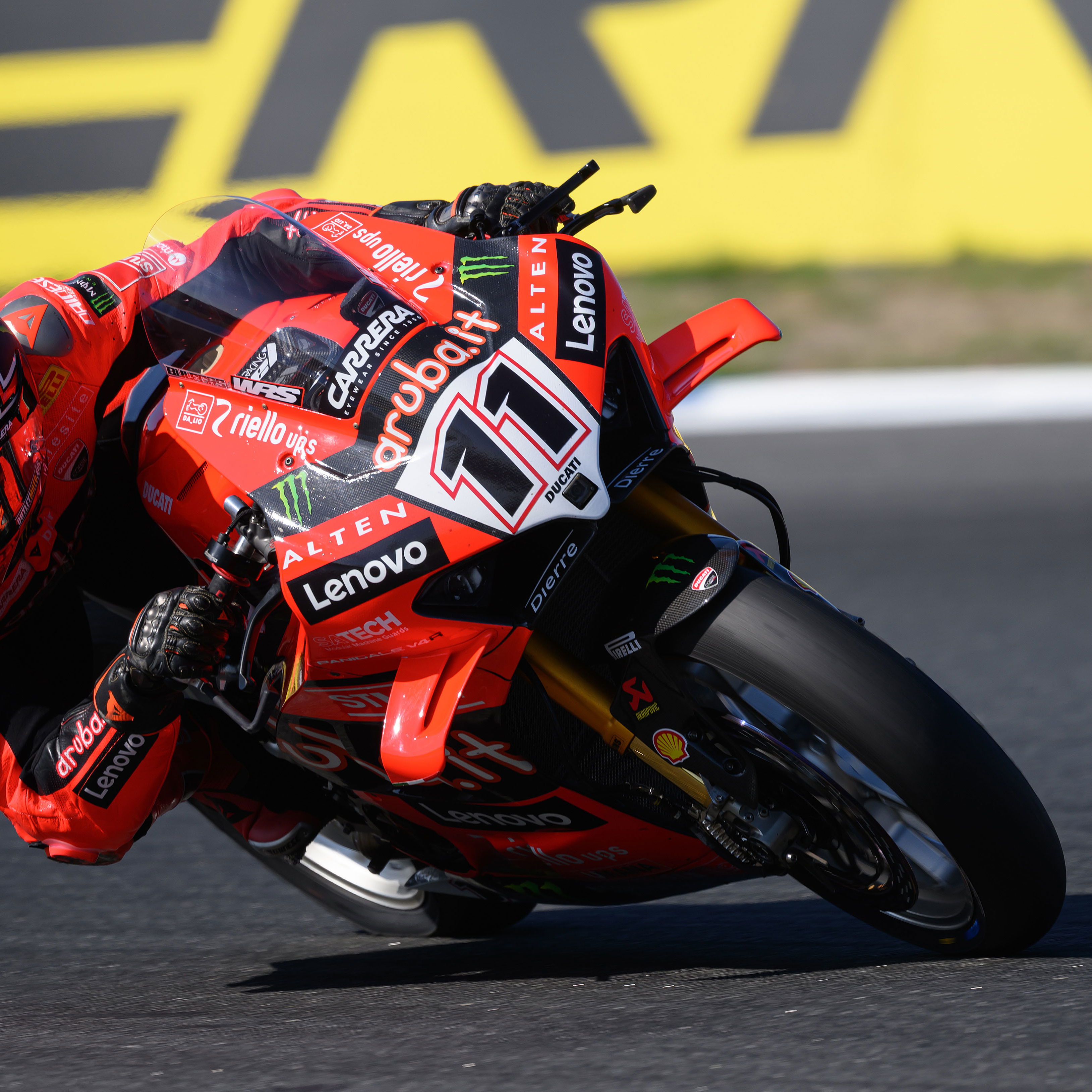 Nicolo Bulega, 2025 Estoril WorldSBK. Credit: Gold and Goose.