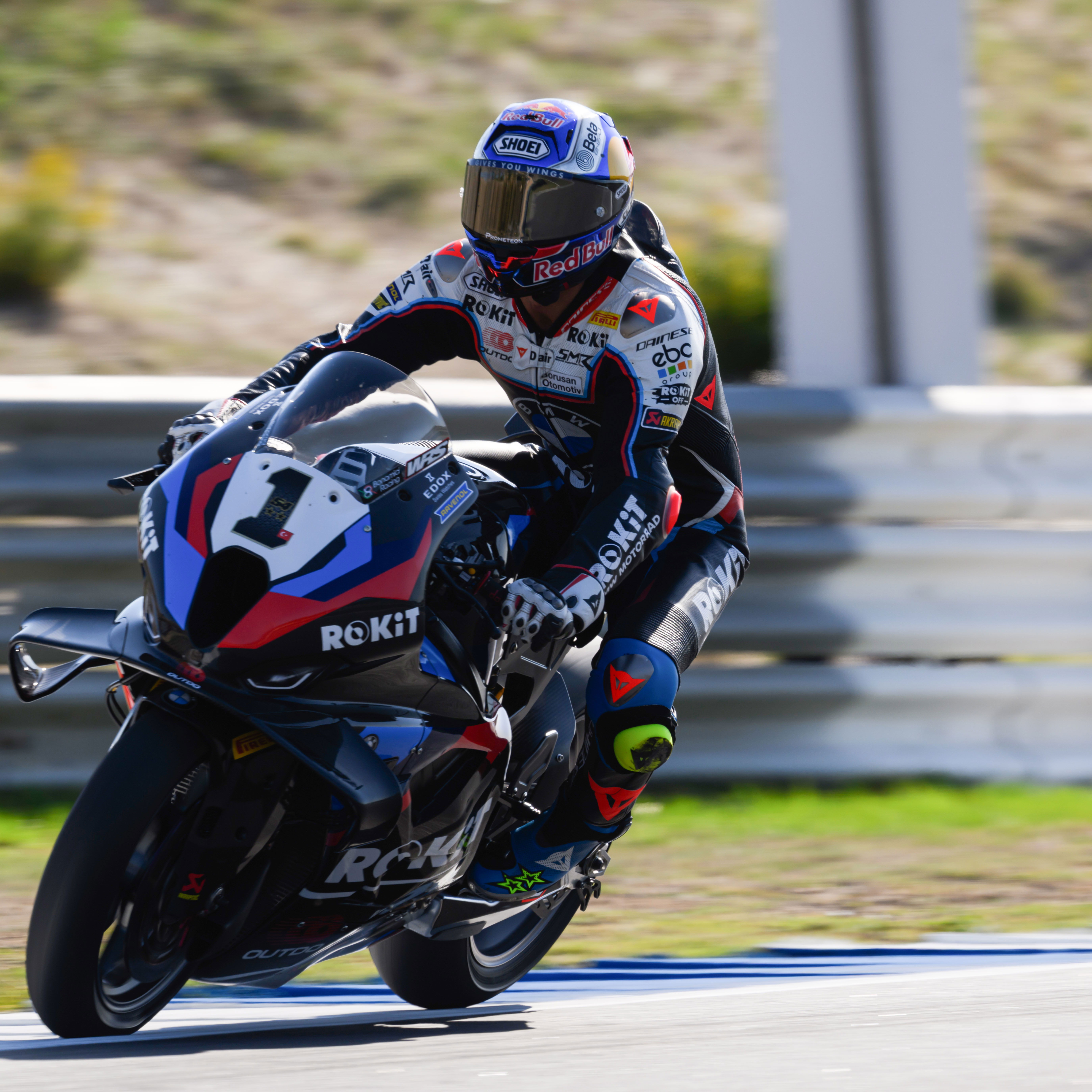 Toprak Razgatlioglu, 2025 Estoril WorldSBK. Credit: Gold and Goose.