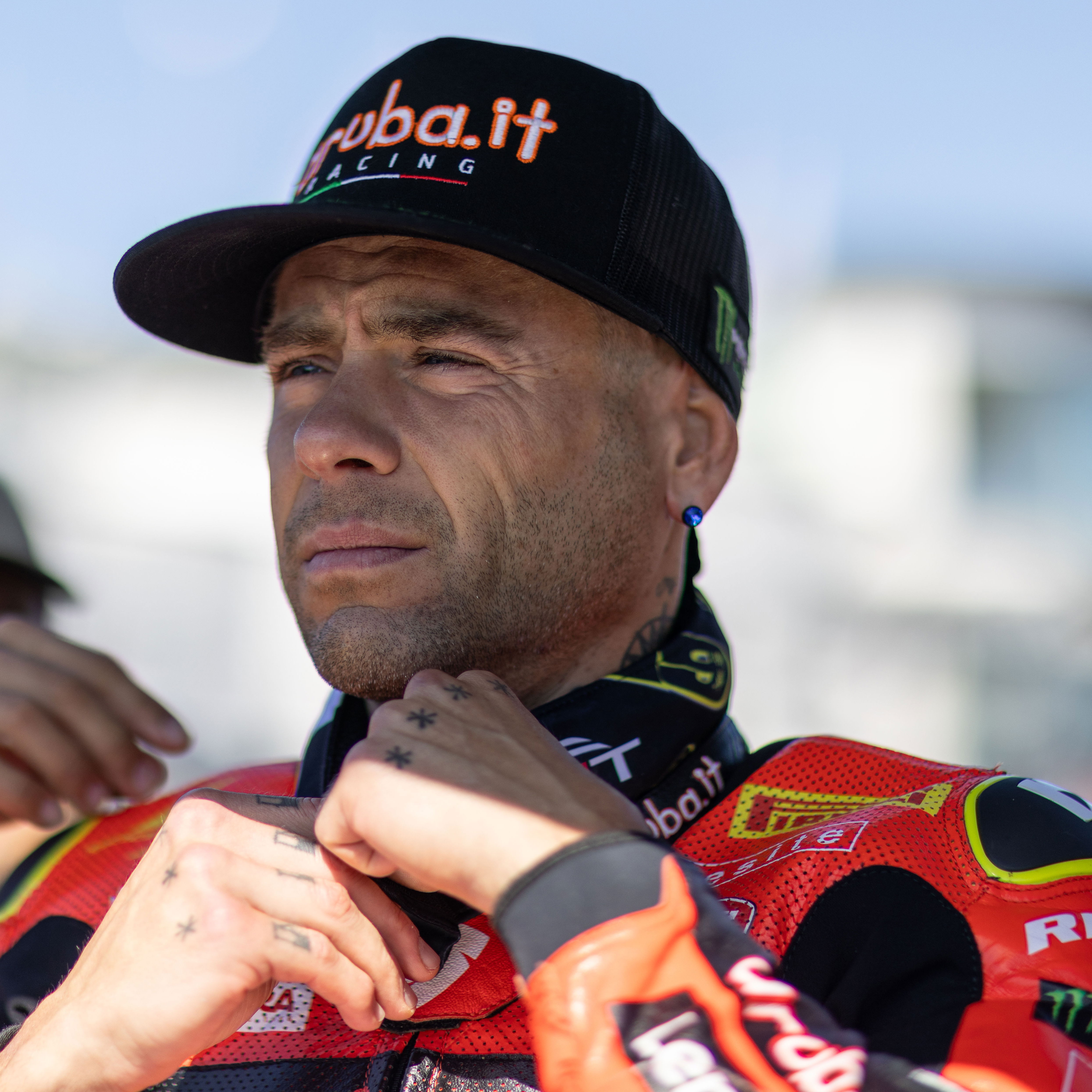Alvaro Bautista, 2025 Estoril WorldSBK, grid. Credit: Gold and Goose.
