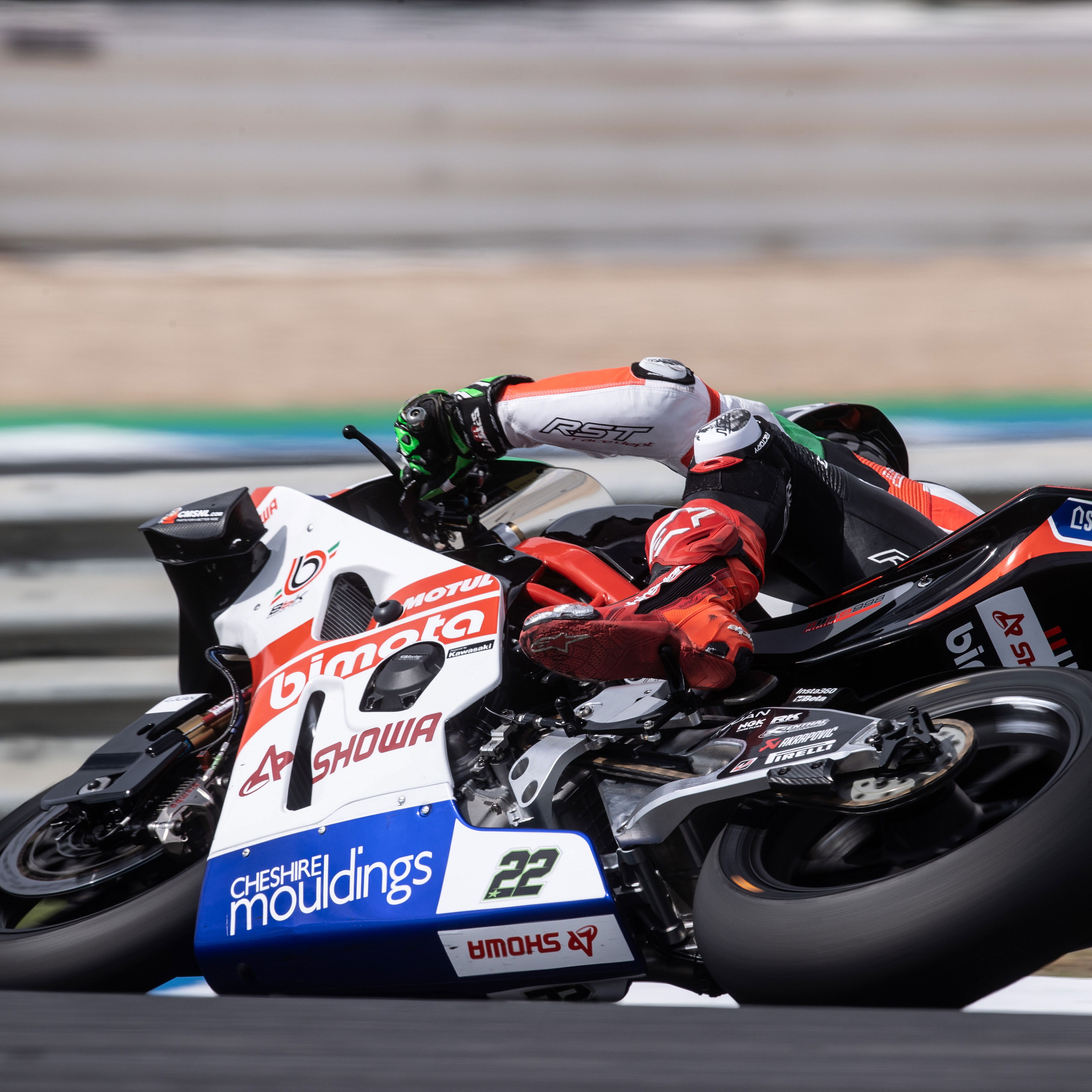 Alex Lowes, 2025 Estoril WorldSBK. Credit: Gold and Goose.