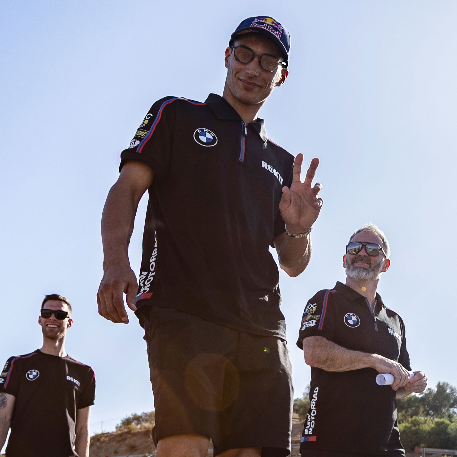 Toprak Razgatlioglu, 2025 Spanish WorldSBK, track walk. Credit: Gold and Goose.