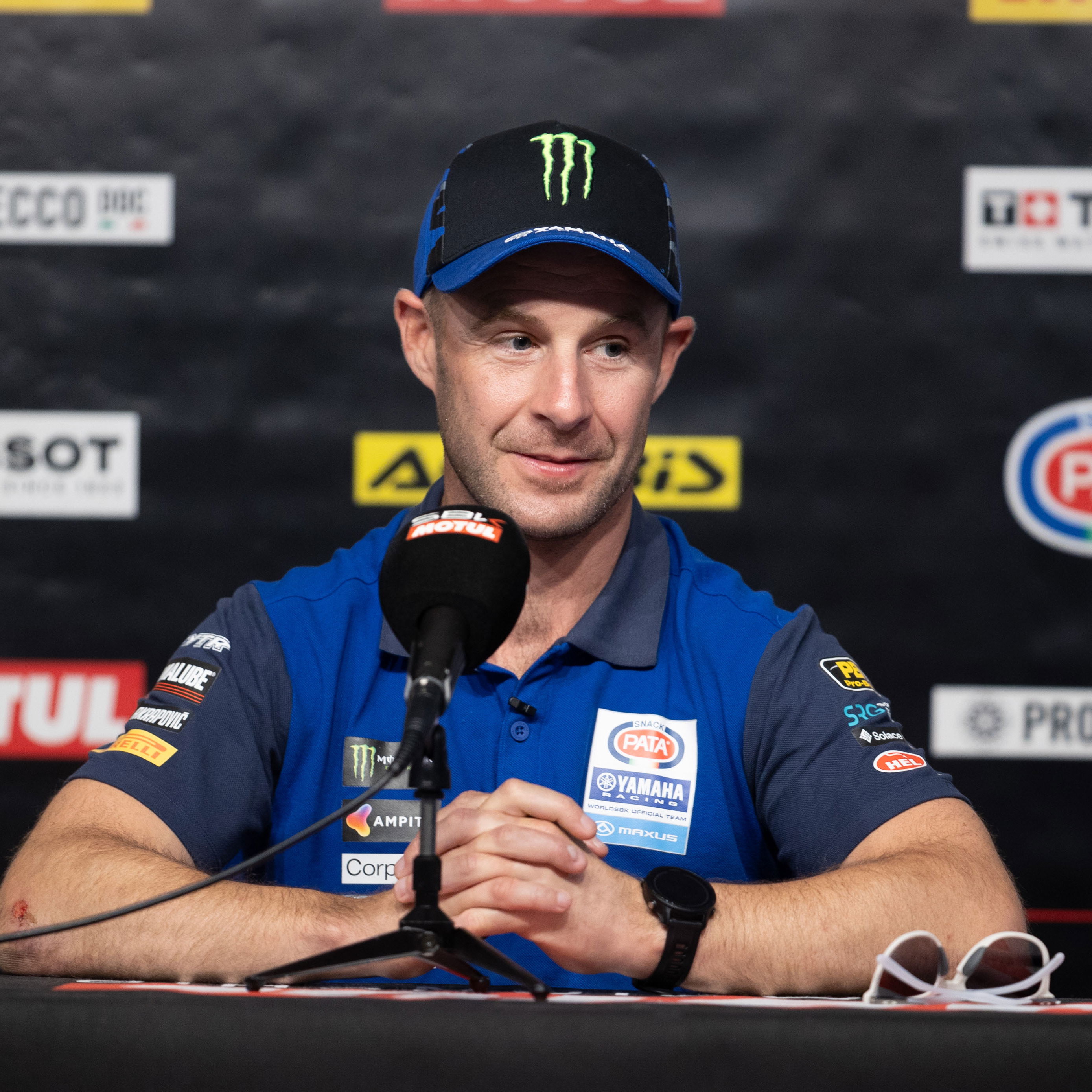 Jonathan Rea, 2025 Spanish WorldSBK, pre-event press conference. Credit: Gold and Goose.