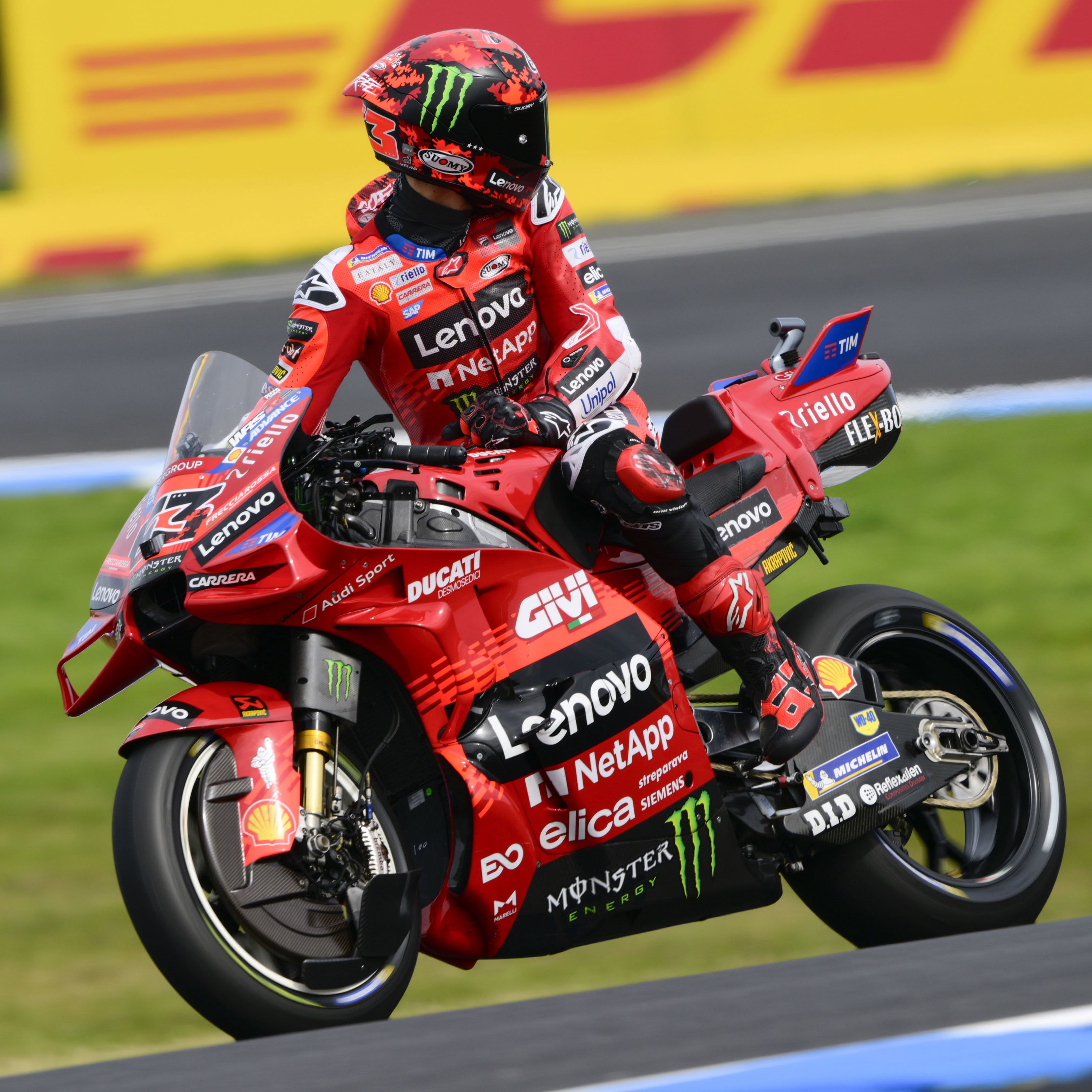 Pecco Bagnaia, Ducati Corse, 2025 Australian MotoGP