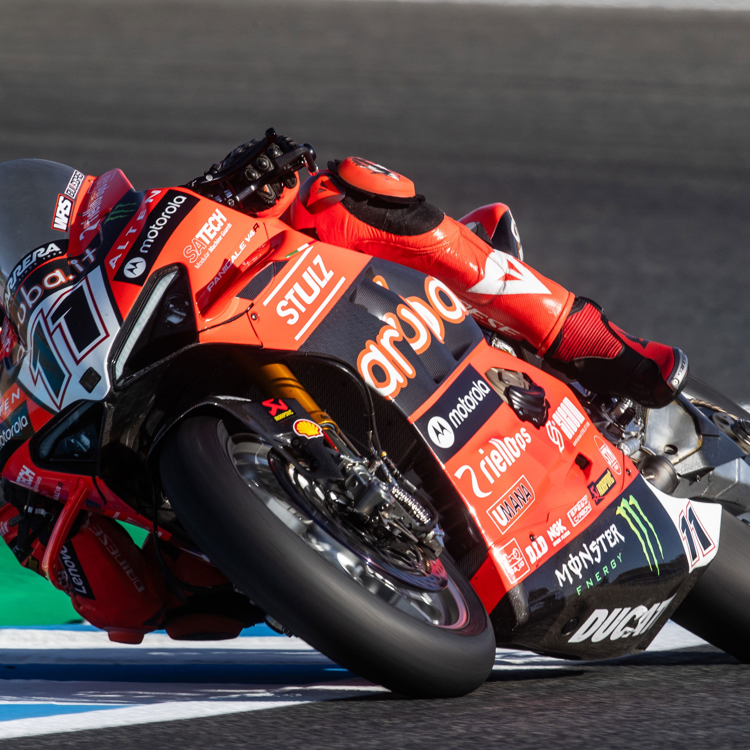 Nicolo Bulega, 2025 Spanish WorldSBK. Credit: Gold and Goose.