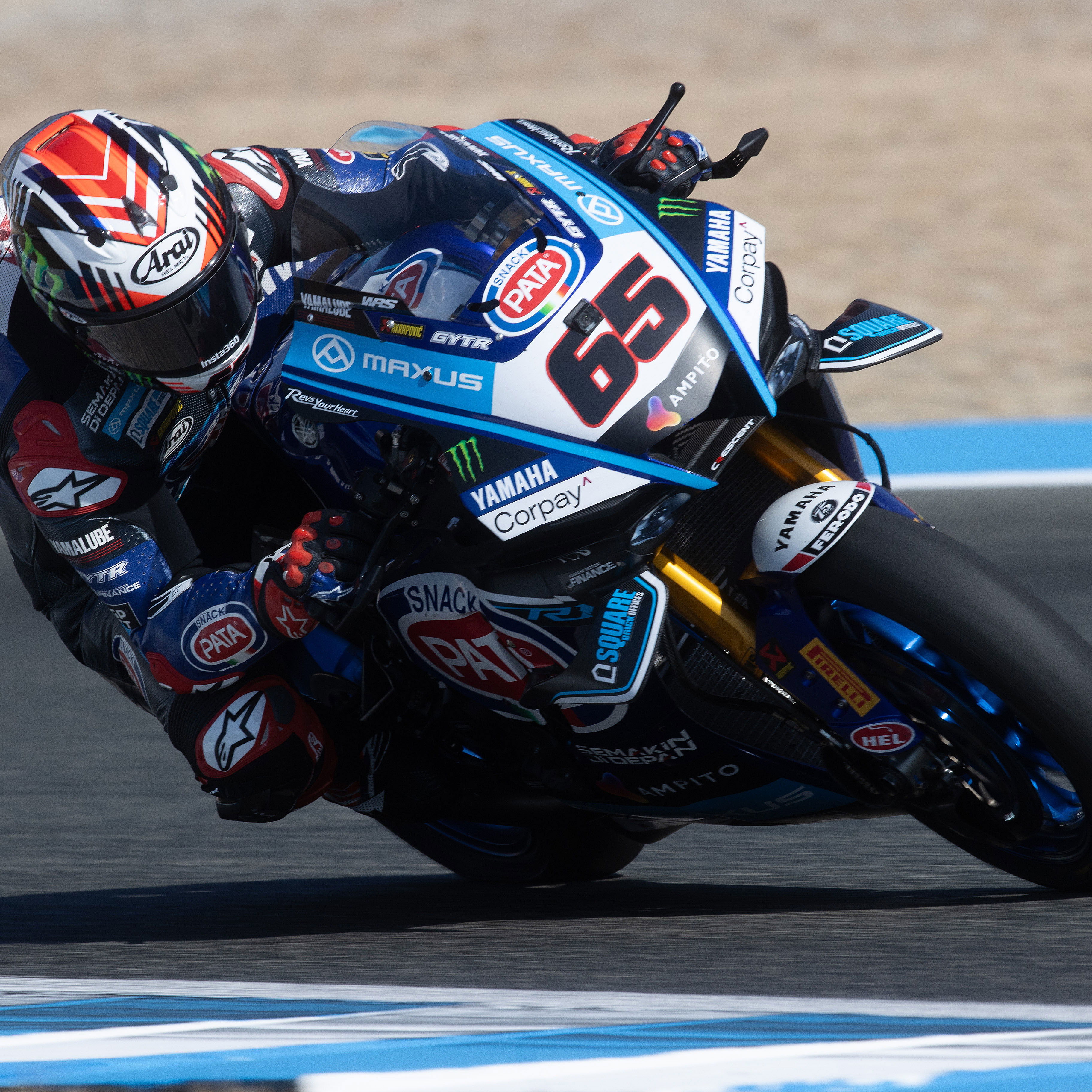Jonathan Rea, 2025 Spanish WorldSBK. Credit: Gold and Goose.