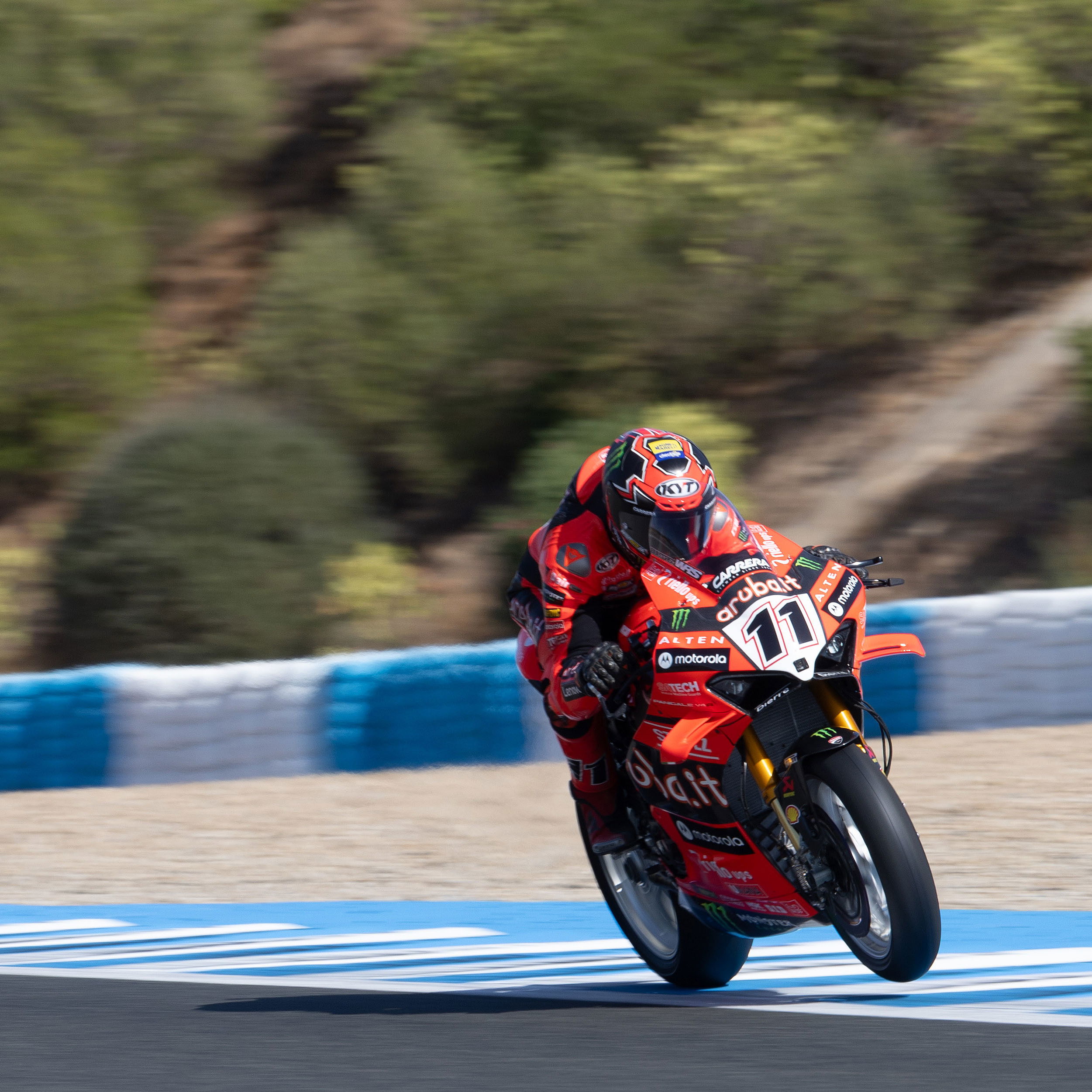 Nicolo Bulega, 2025 Spanish WorldSBK. Credit: Gold and Goose.