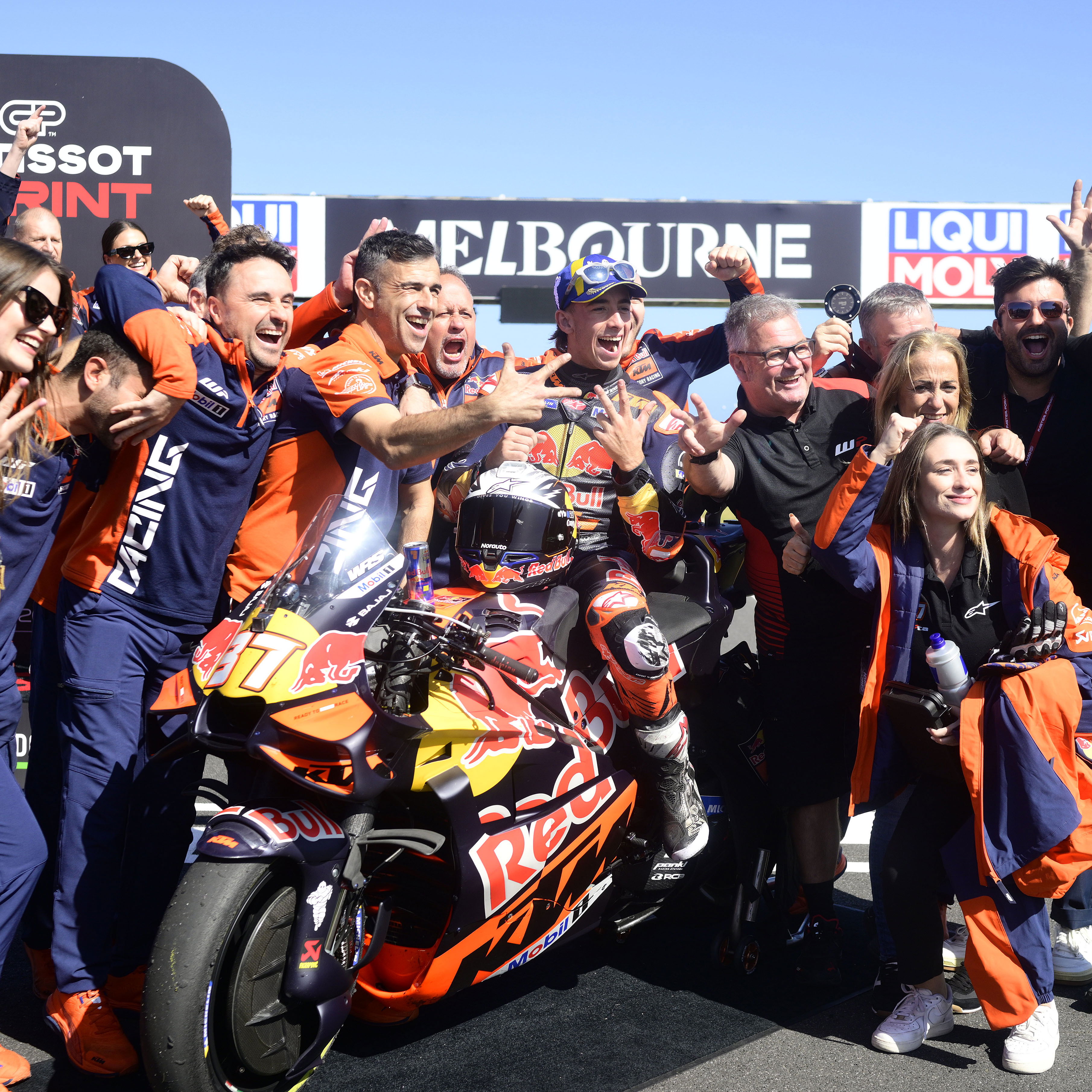 Pedro Acosta, KTM Factory Racing, 2025 Australian MotoGP