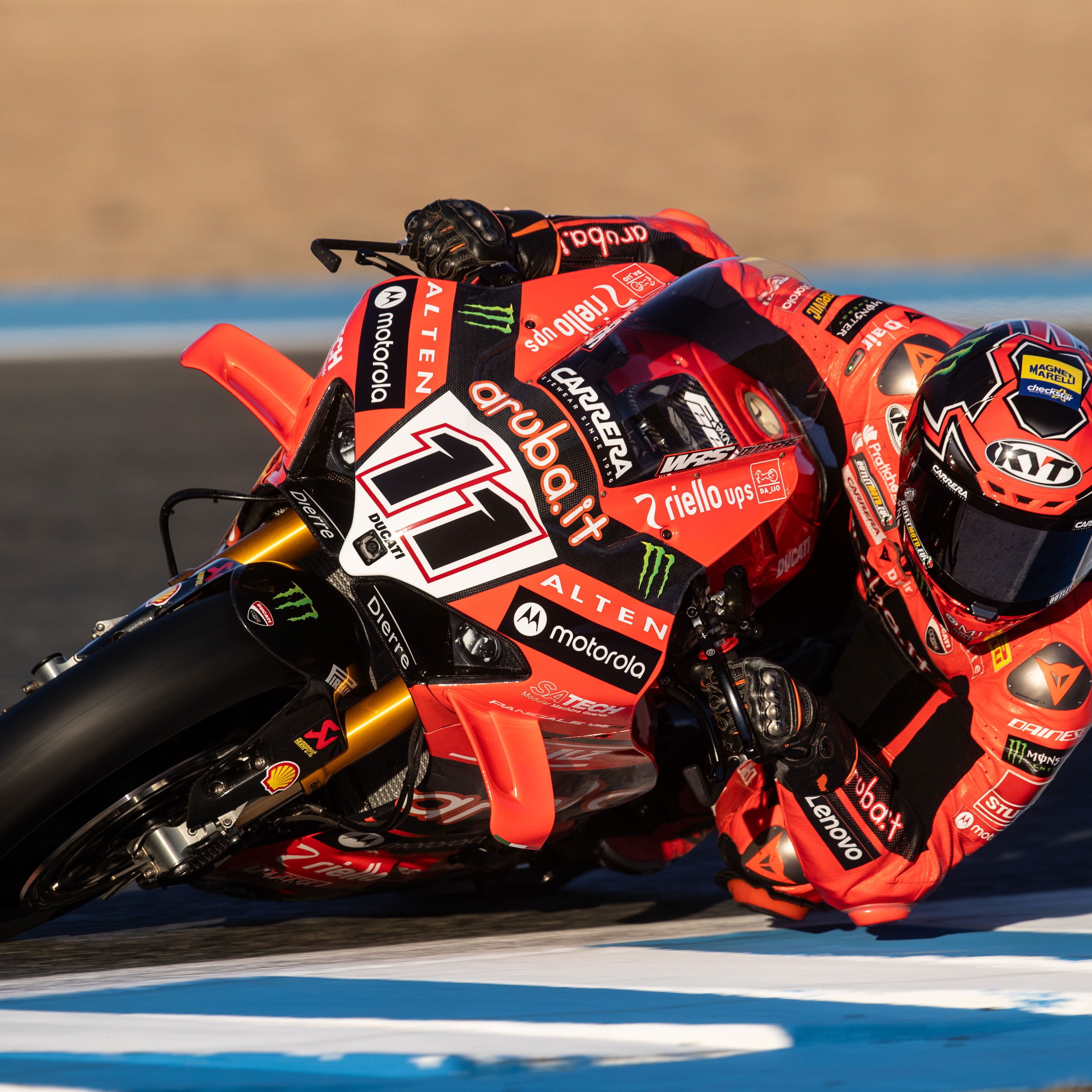 Nicolo Bulega, 2025 Spanish WorldSBK. Credit: Gold and Goose.