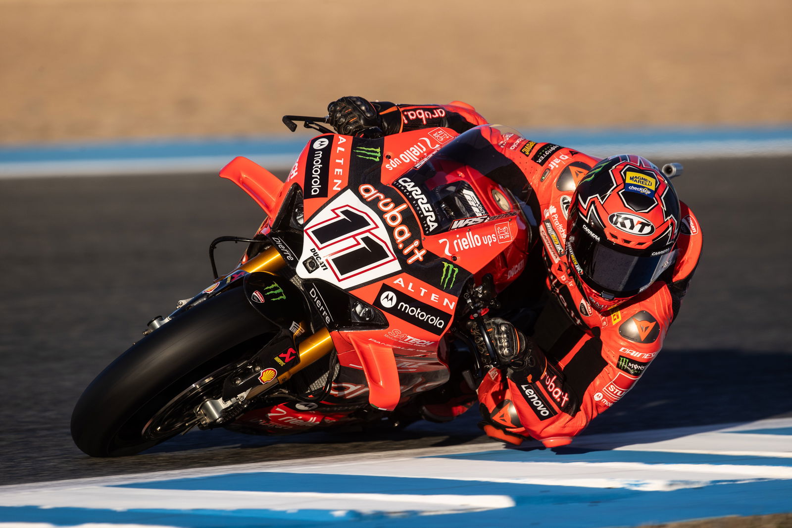 Nicolo Bulega, 2025 Spanish WorldSBK. Credit: Gold and Goose.