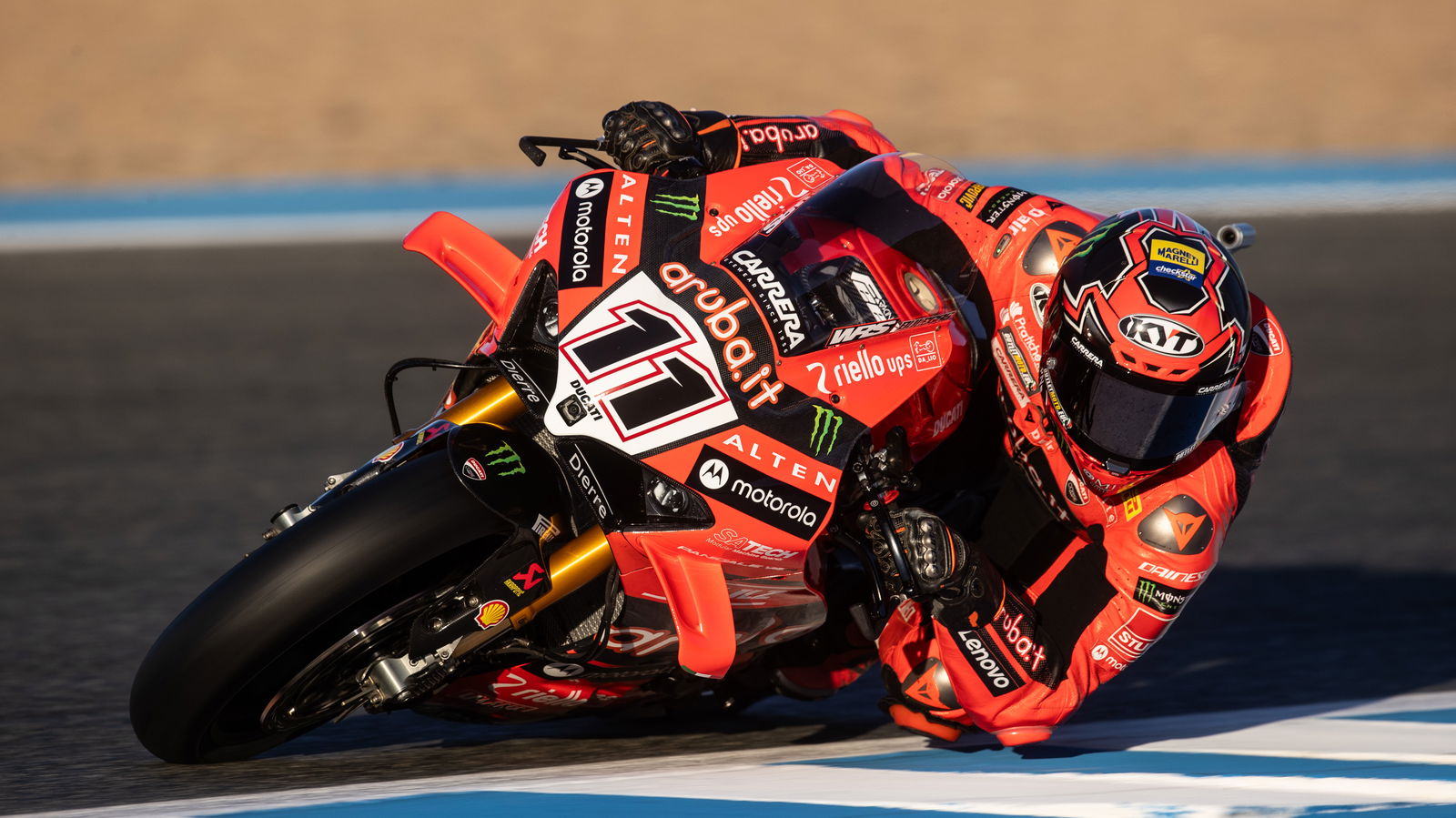 Nicolo Bulega, 2025 Spanish WorldSBK. Credit: Gold and Goose.