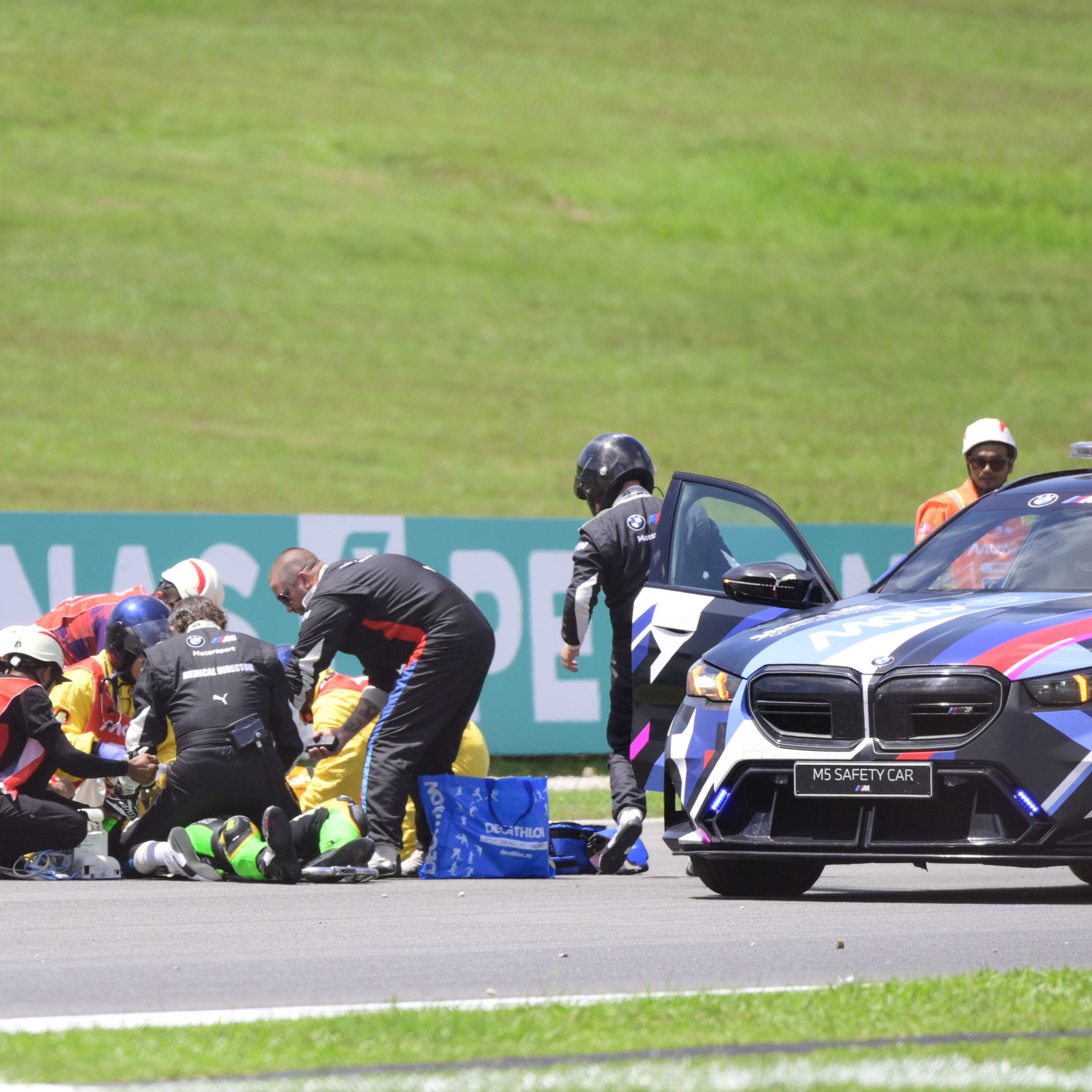 Serious Moto3 accident at the 2025 Malaysian MotoGP
