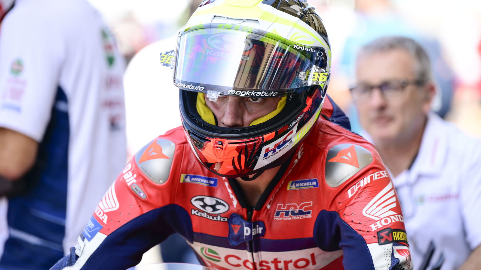 Joan Mir, 2025 MotoGP Malaysian Grand Prix, grid. Credit: Gold and Goose.