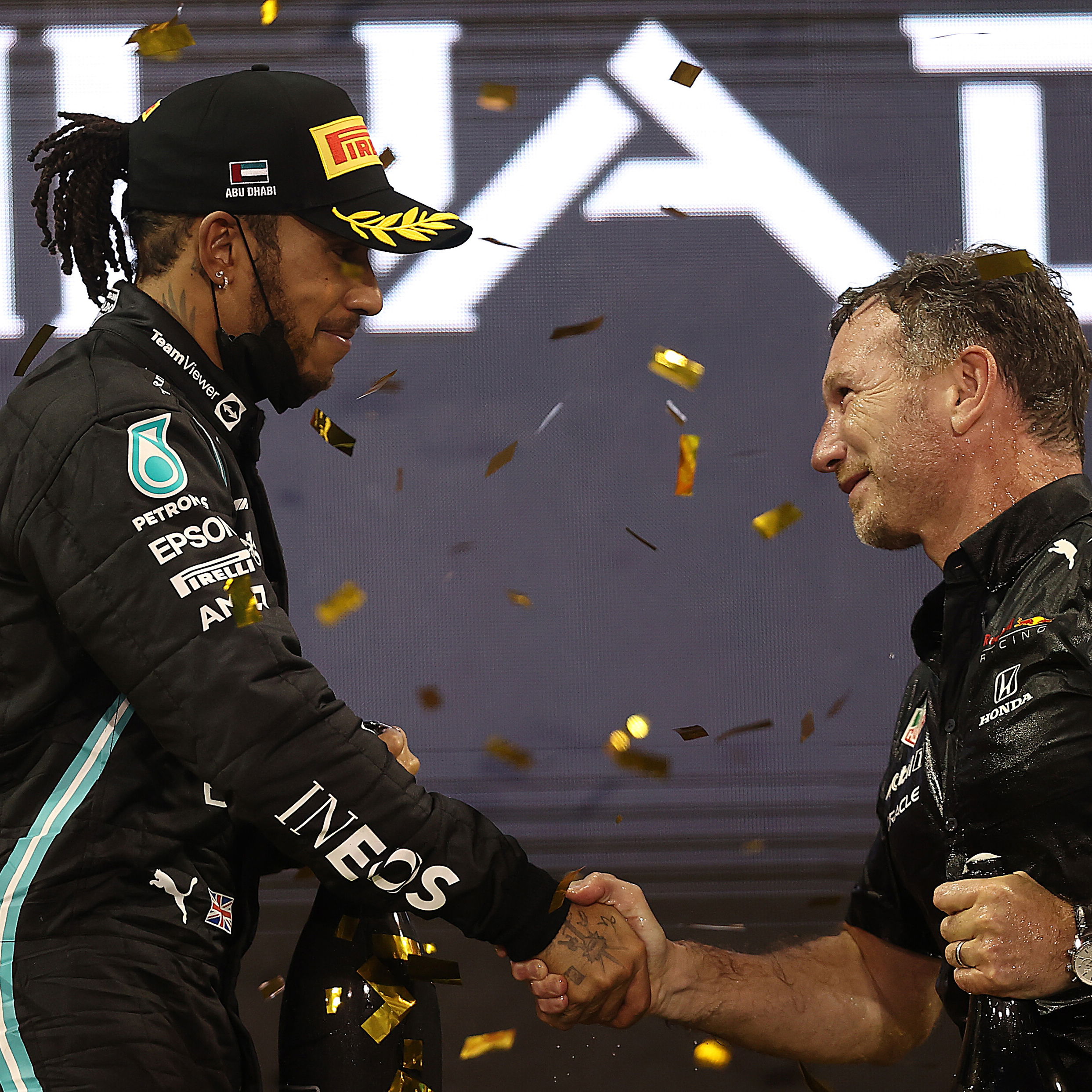 Hamilton and Horner have not always seen eye-to-eye