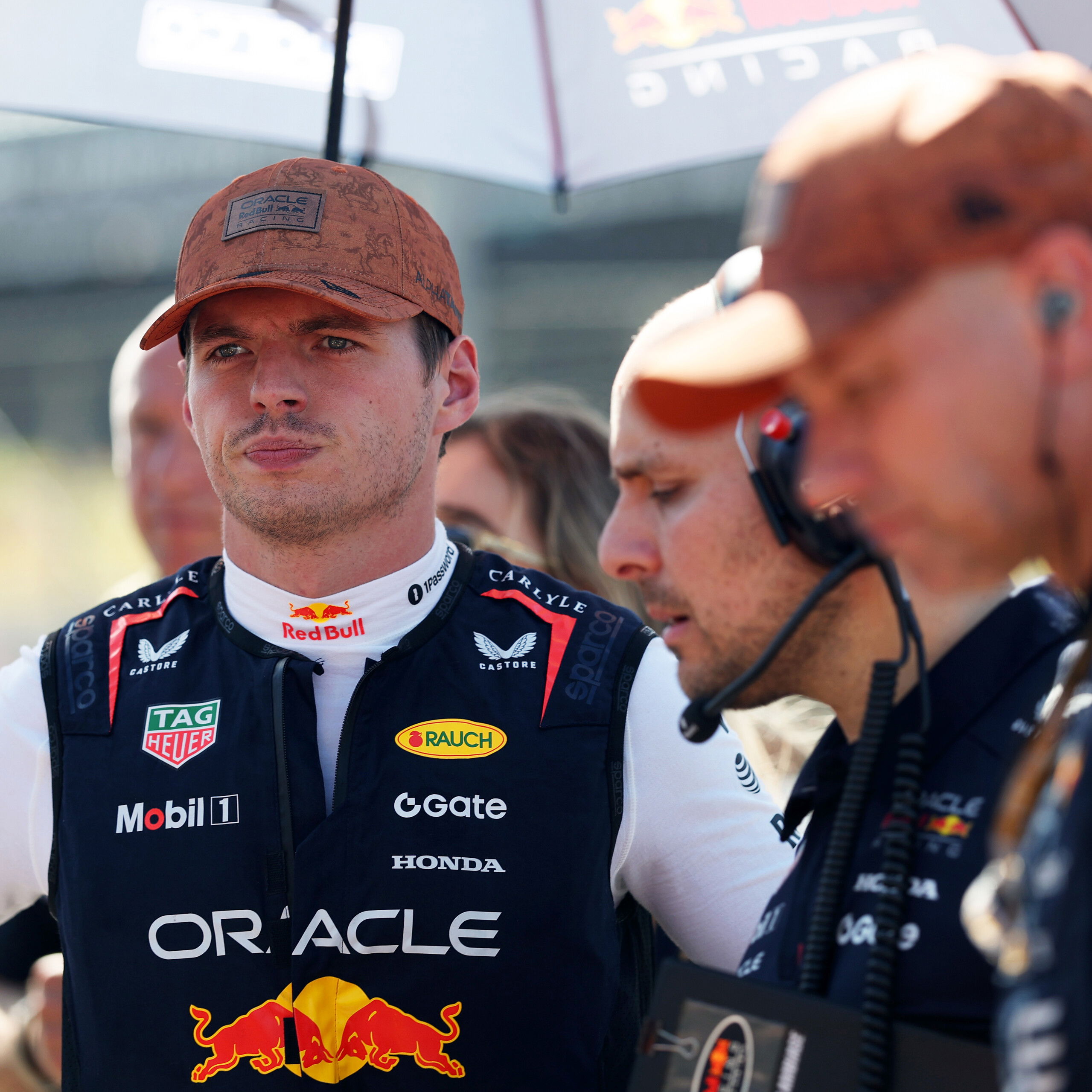 Verstappen was among the drivers targeted 