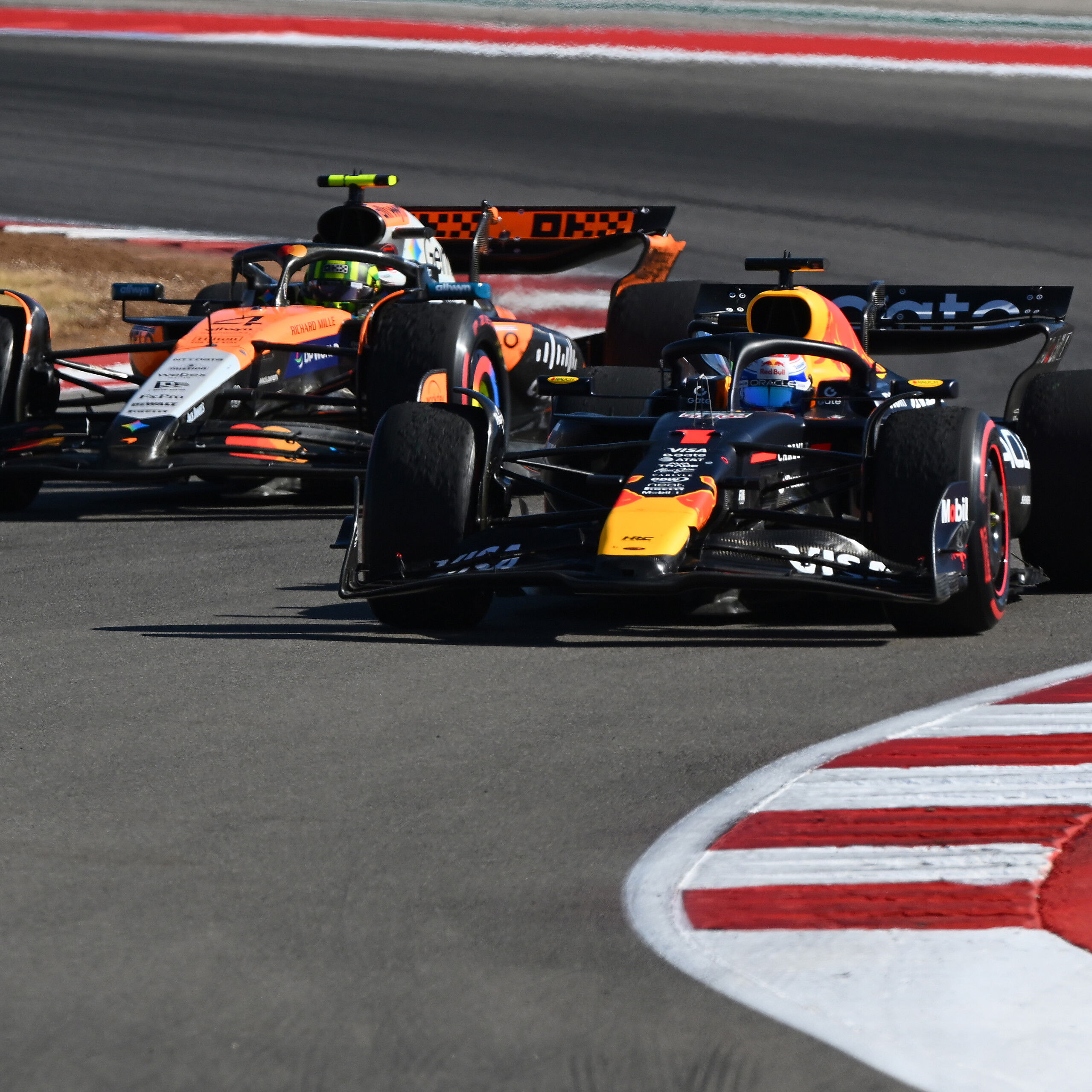 Verstappen and Norris