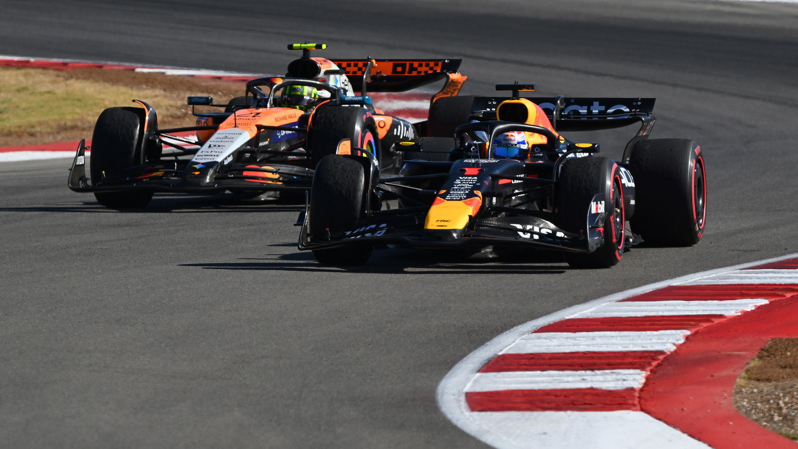 Verstappen and Norris