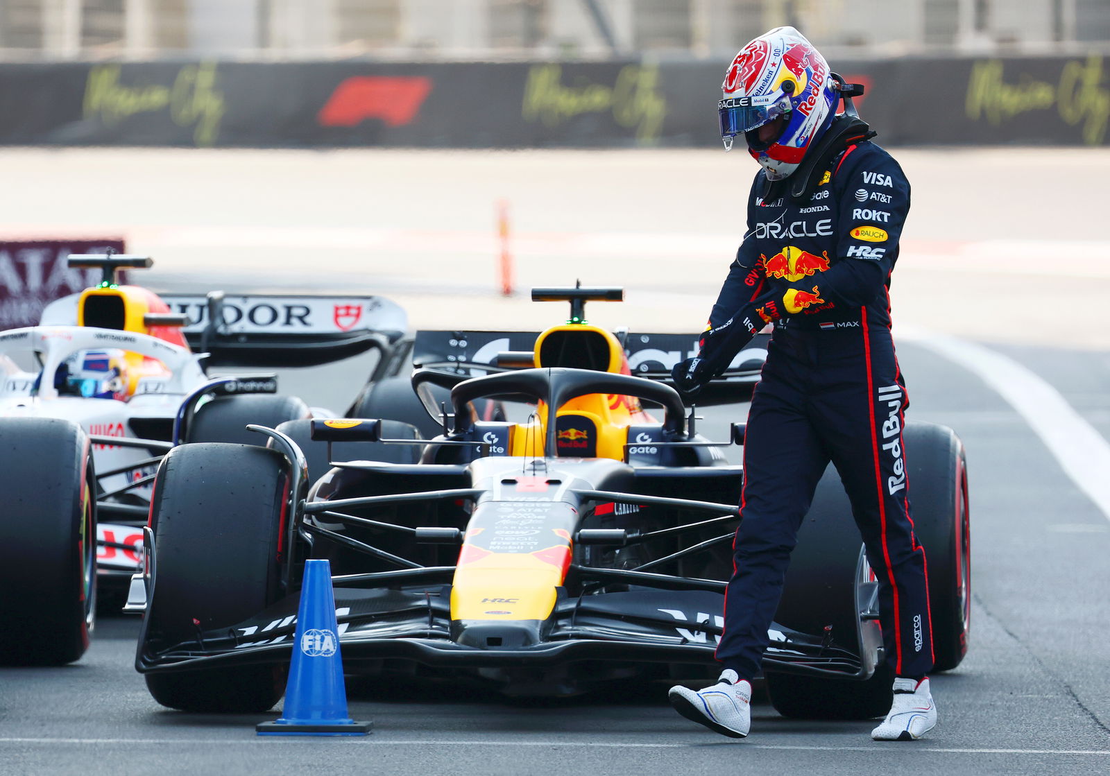 Max Verstappen qualified fifth in Mexico